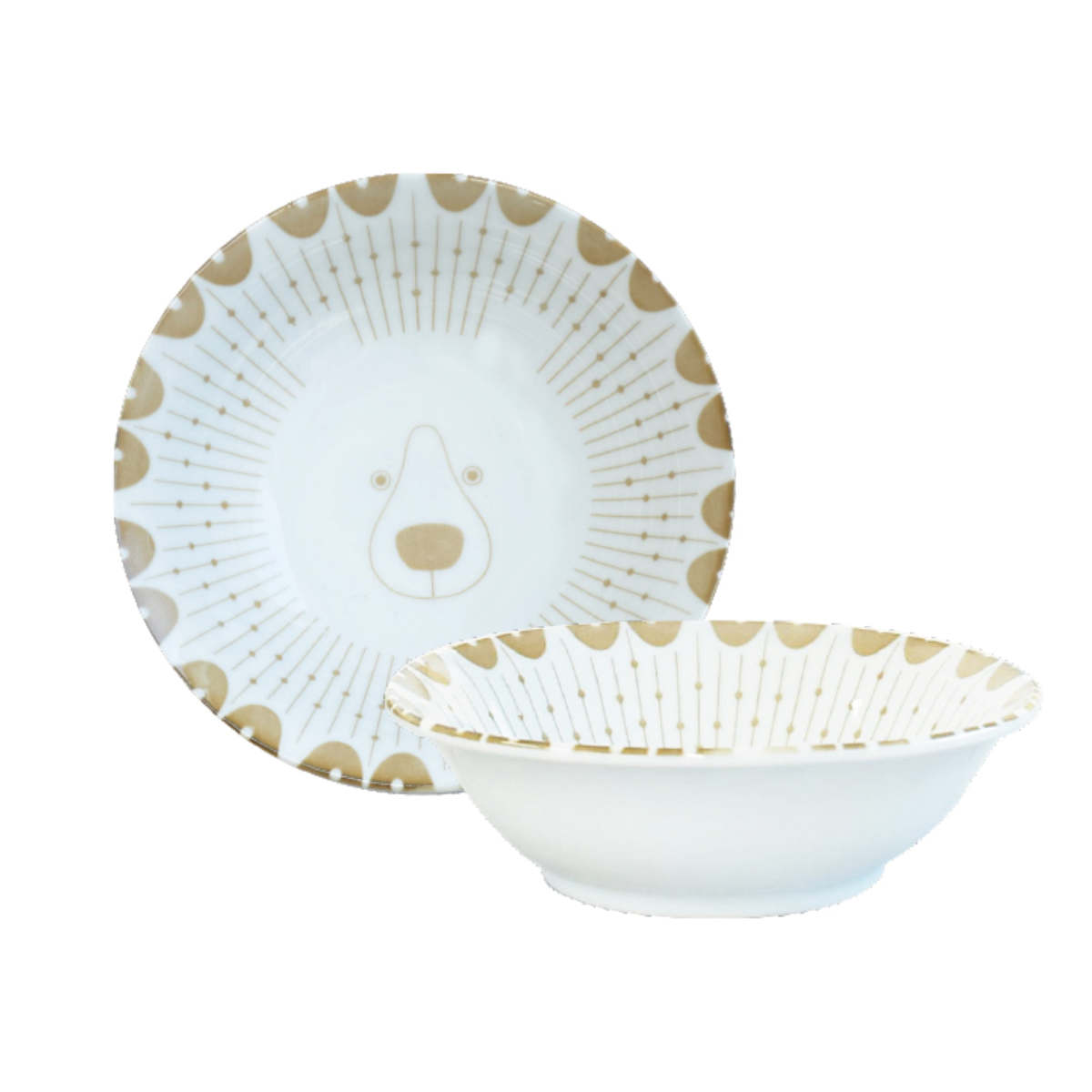 PORCELAIN SUMI スミルーマニア　手描き模様磁器　ボウル ボウル sumica S （ 14.5cm 陶磁器 日本製 電子レンジ対応 食洗機対応