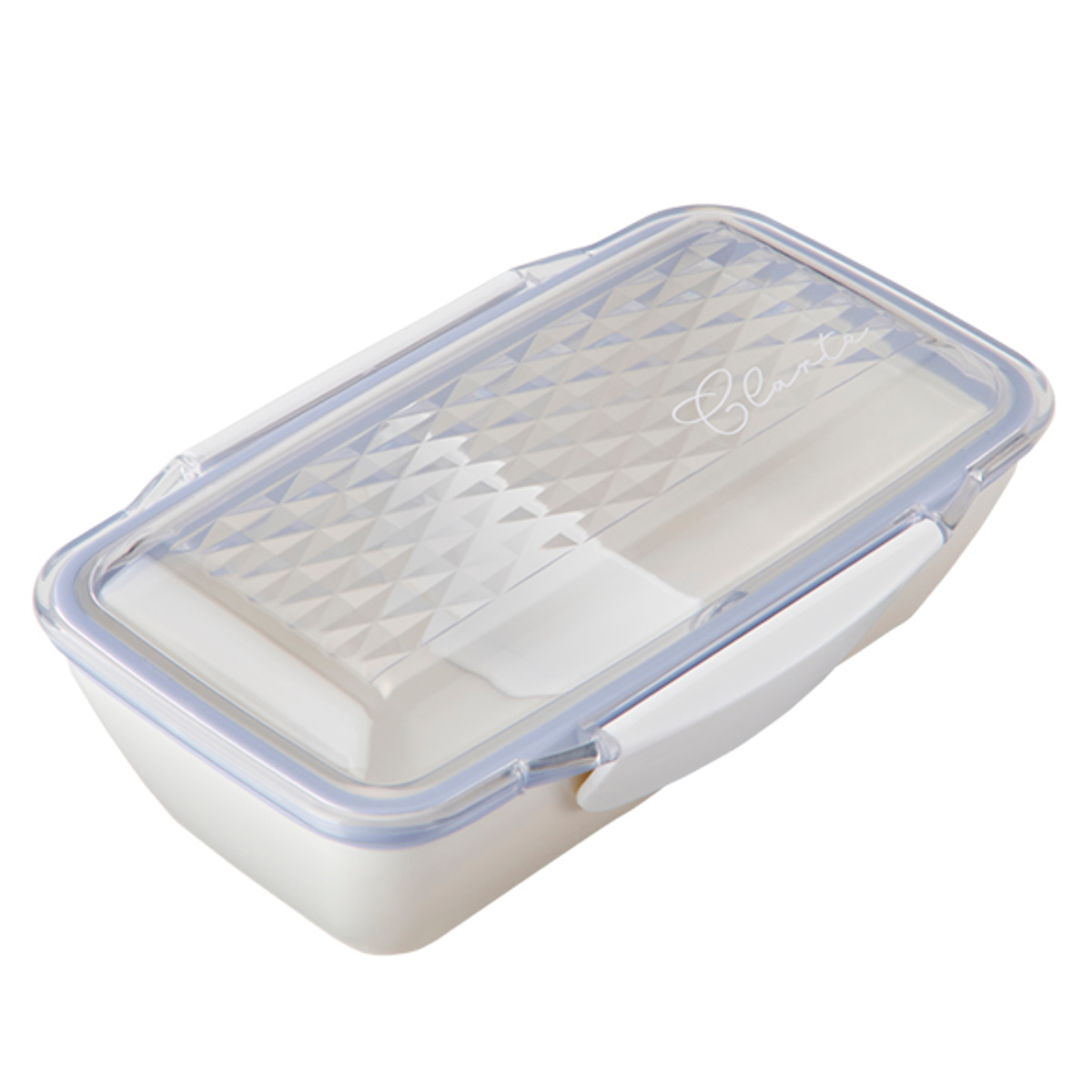 小森樹脂 お弁当箱 1段 500ml ダイヤカットドームランチボックス500 小森樹脂 お弁当箱 1段 500ml ダイヤカットドームランチボックス500