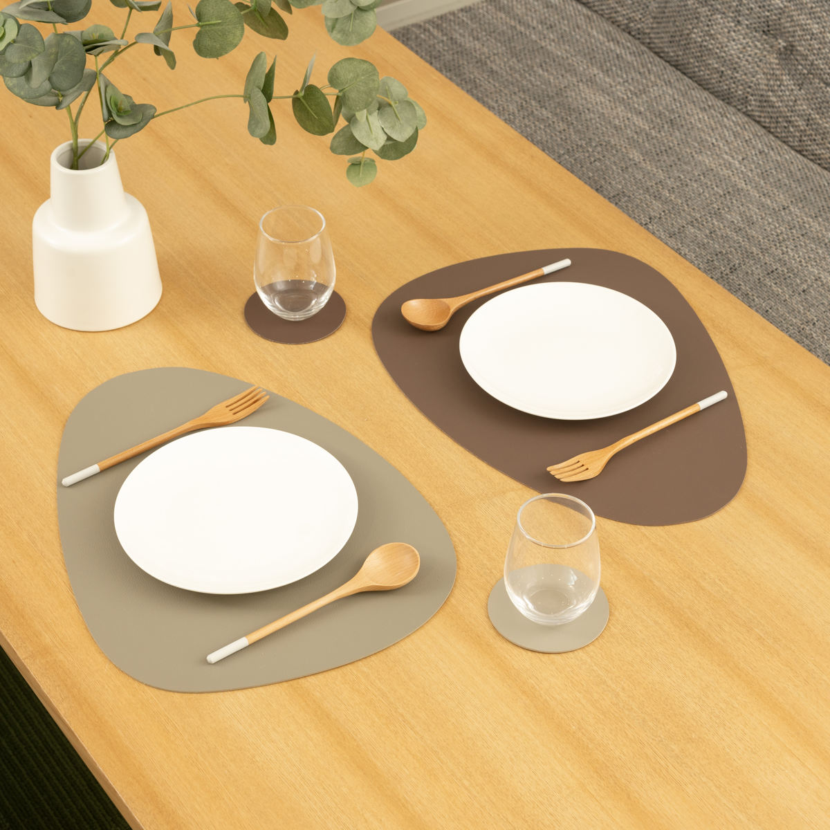 ランチョンマット ziczac トゥーゴー プレイスマット ストーン