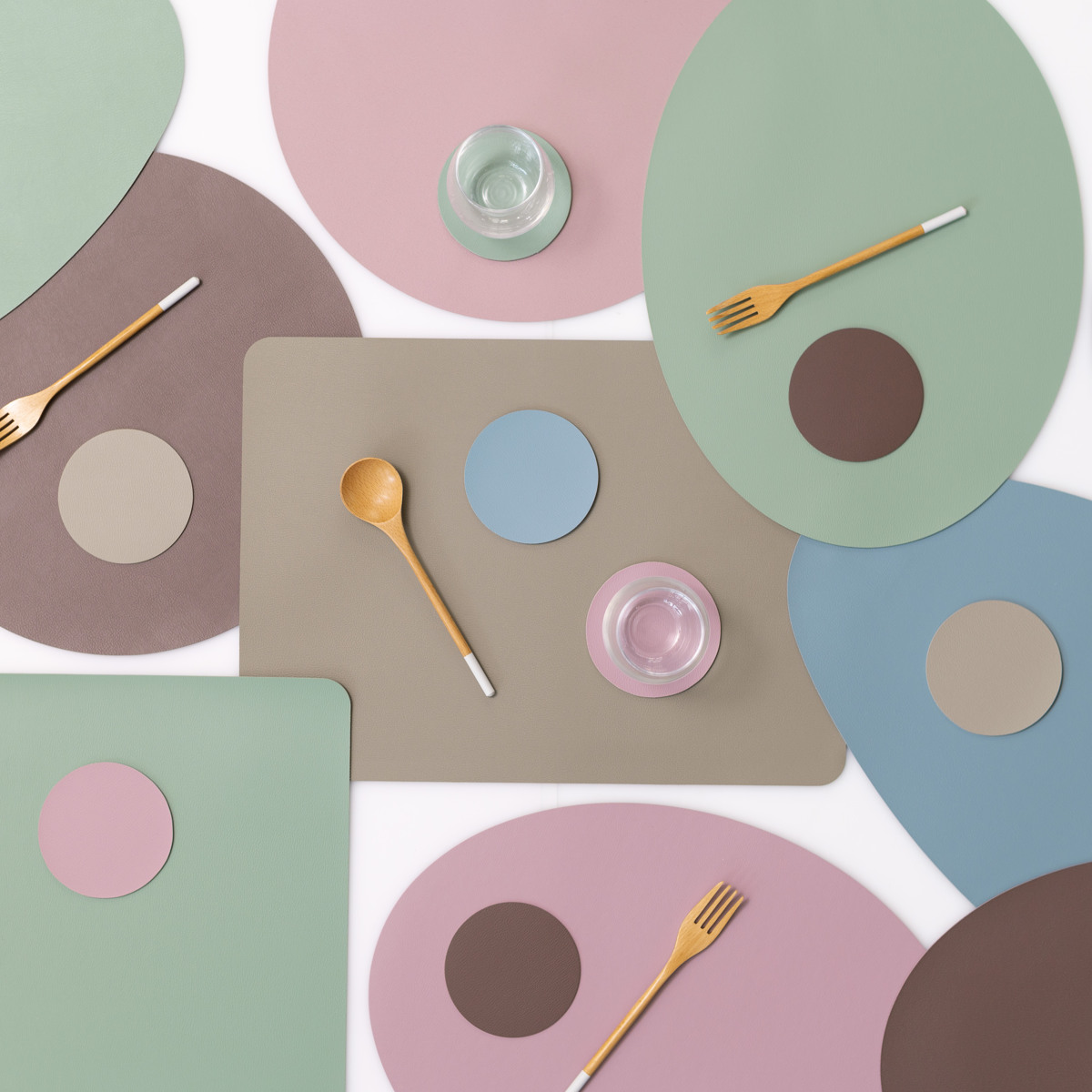 ランチョンマット ziczac トゥーゴー プレイスマット ストーン