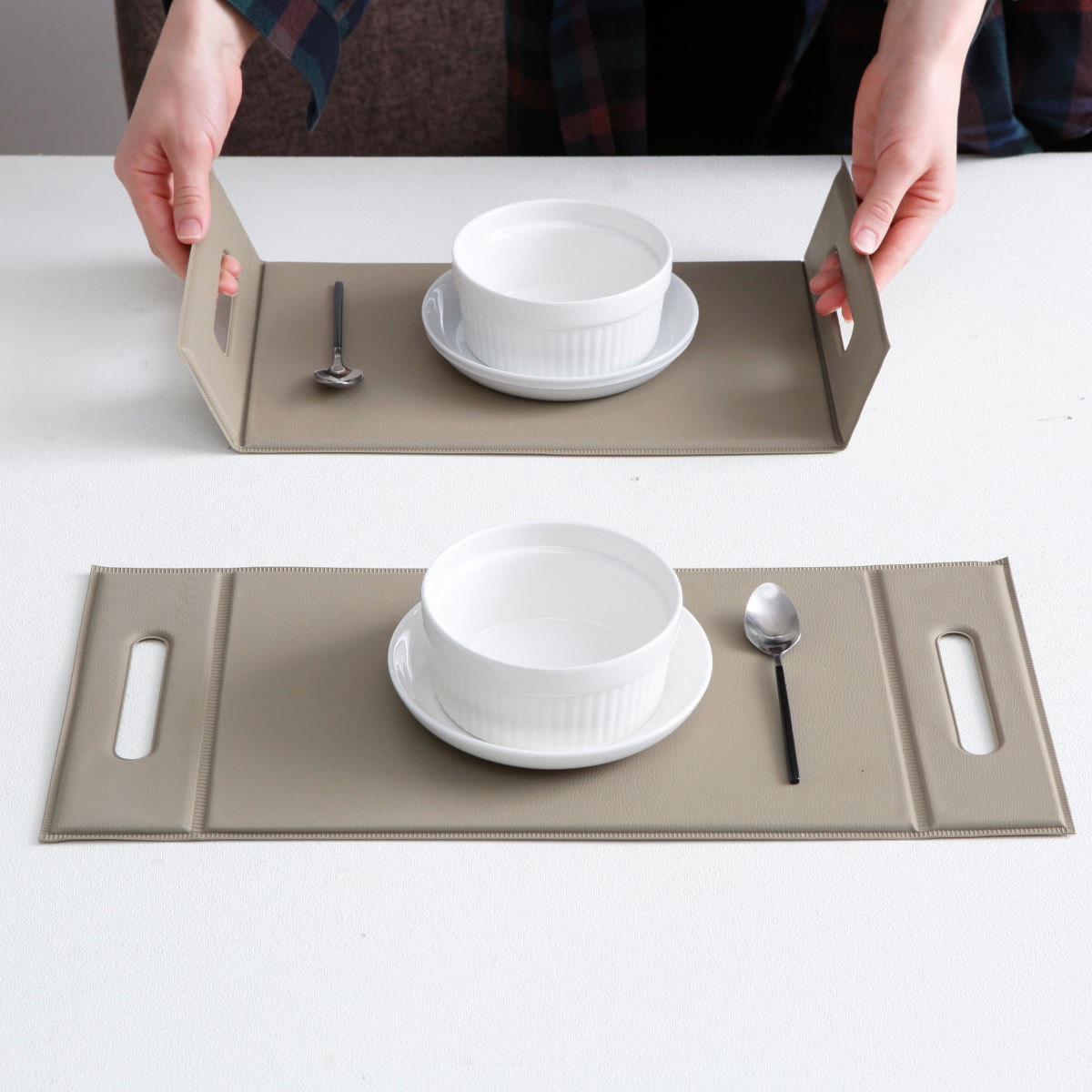 トレー ZICZAC TOGO Foldable Tray Placemat Sサイズ （ お盆 トレイ