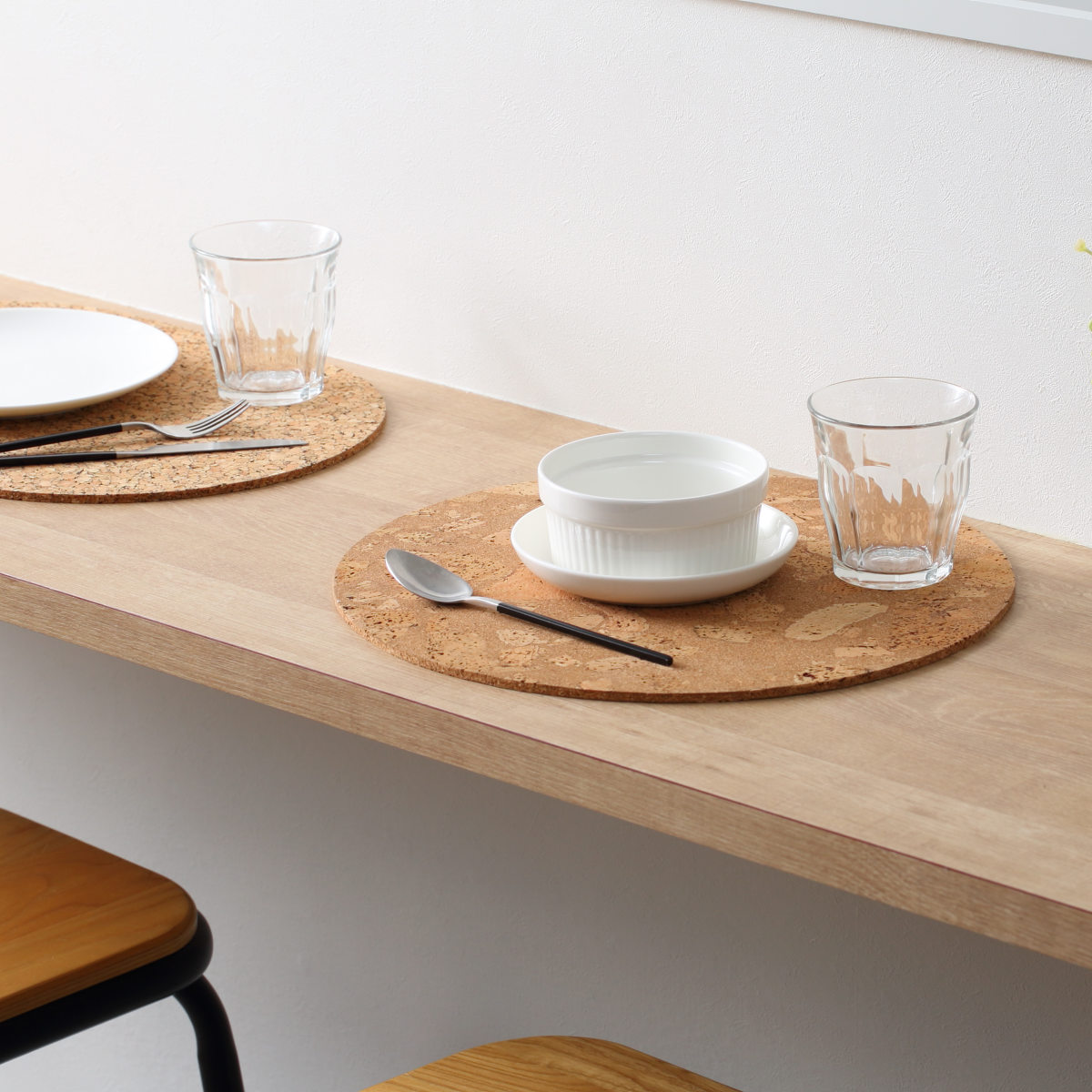 ランチョンマット コルク ZICZAC QUERCO Round 円形 （ ランチマット