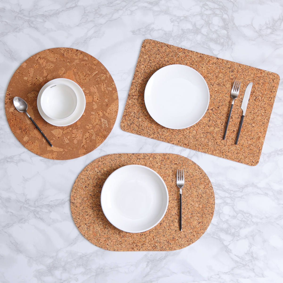 ランチョンマット コルク ZICZAC QUERCO Round 円形 （ ランチマット