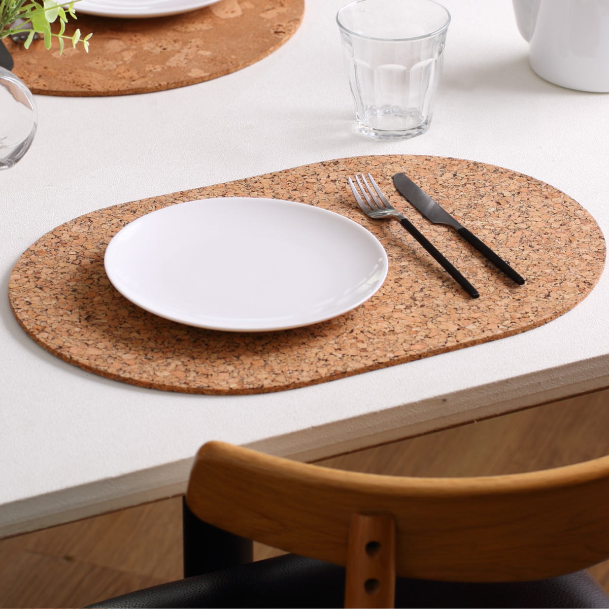 ランチョンマット コルク ZICZAC QUERCO Oval 楕円形 （ ランチマット