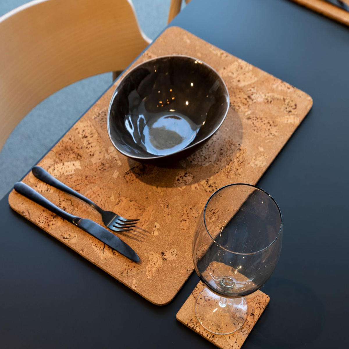 ランチョンマット コルク ZICZAC QUERCO Rectangle 長方形 （ ランチ