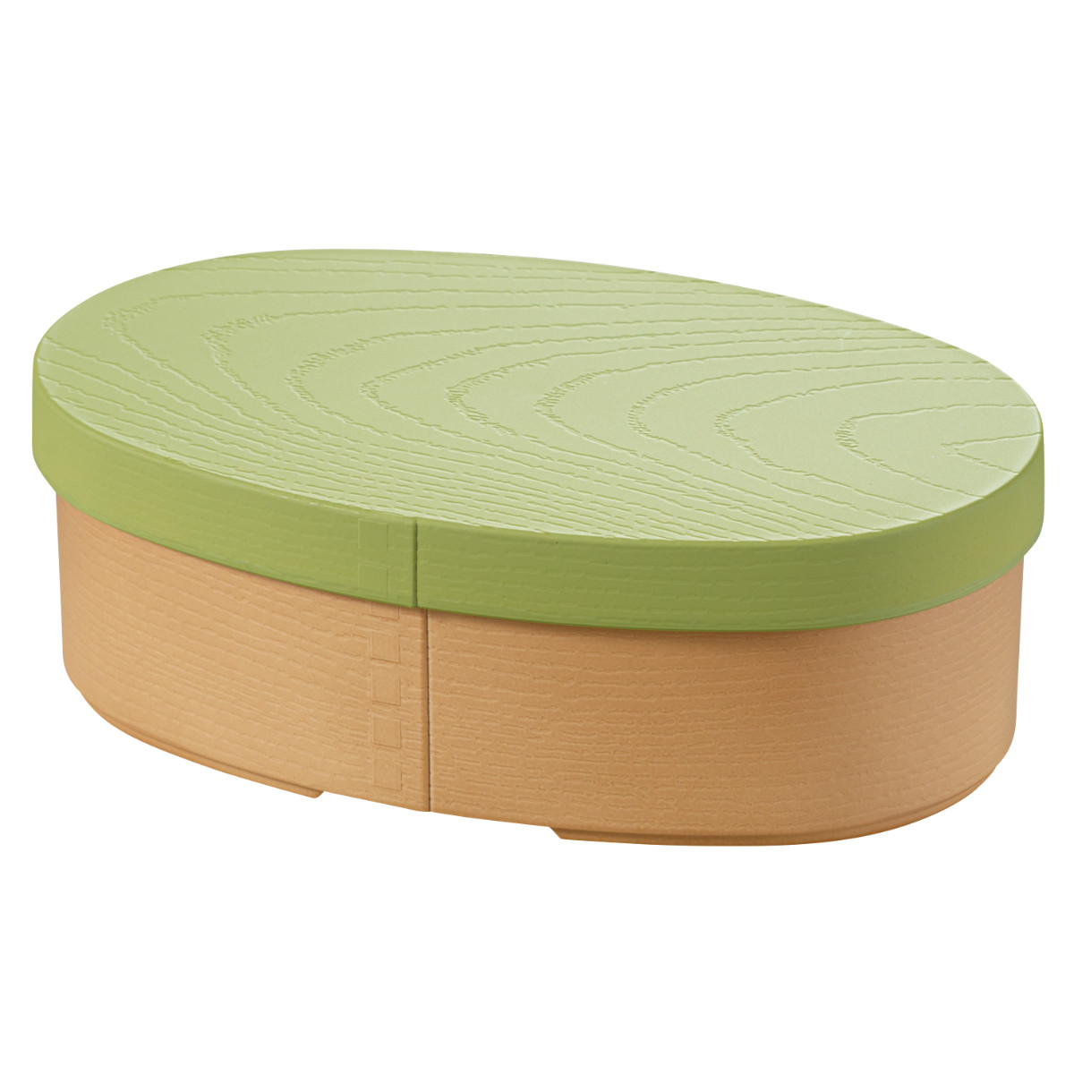 弁当箱 475ml 1段 やさしい彩り抗菌小判弁当 曲げわっぱ （ お弁当箱 ランチボックス レンジ対応 食洗機対応 抗菌 一段 日本製 ） | やさしい彩どり | 03