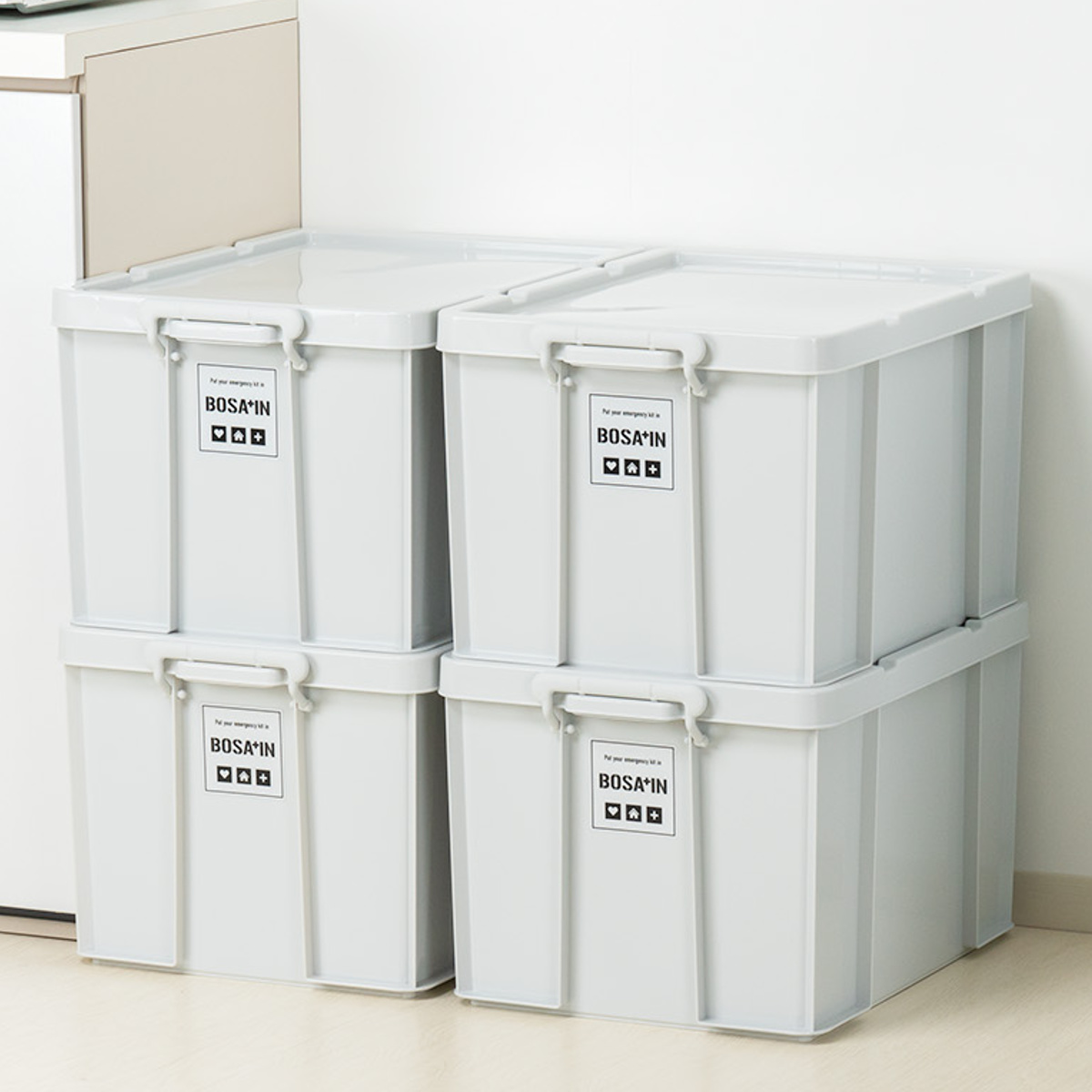 天馬 収納ボックス 積み重ねボックス 53 BOSA+IN 幅39×奥行53×高さ32cm