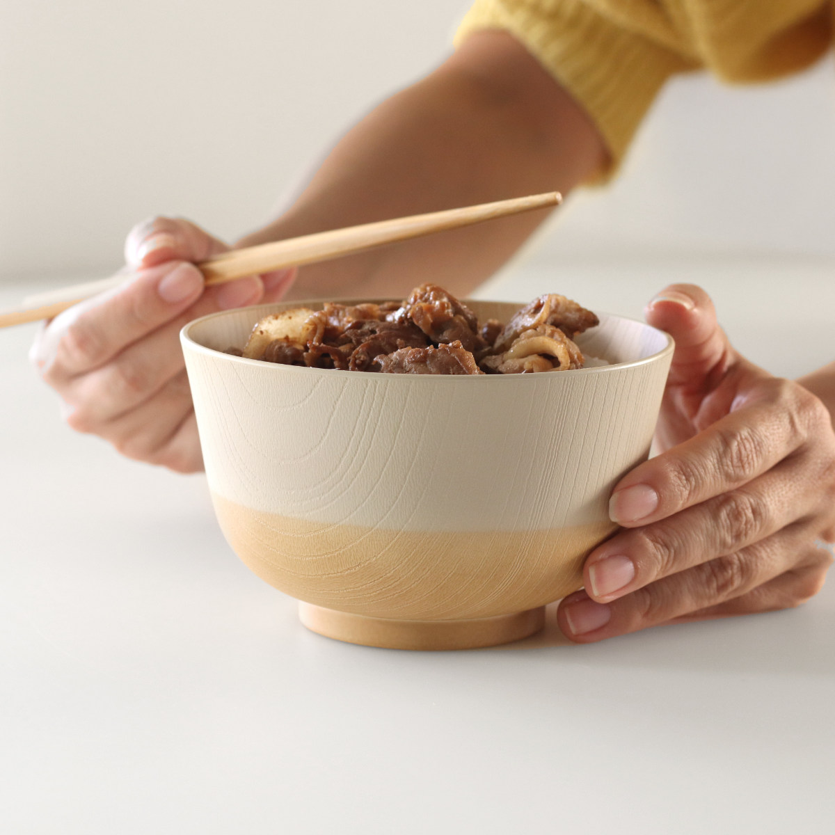 どんぶり 700ml やさしい彩り 抗菌 （ 丼 丼ぶり 日本製 電子レンジ