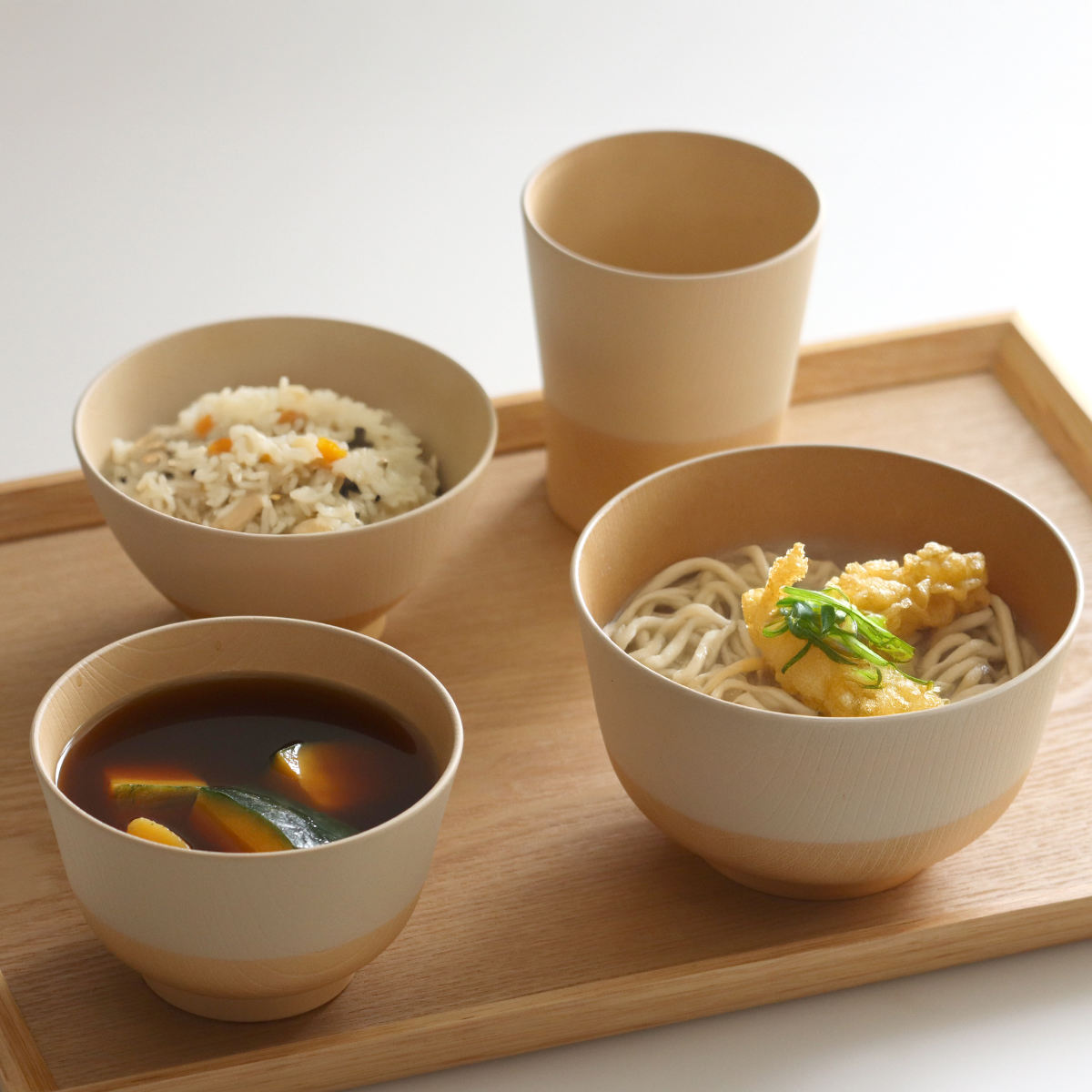 どんぶり 700ml やさしい彩り 抗菌 同色5個セット （ 丼 丼ぶり 日本製