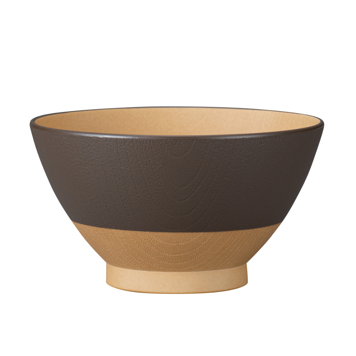 茶碗 2個セット 茶色 円形 茶碗 12cm やさしい彩り 抗菌 飯椀 同色5個セット （ 日本製 電子