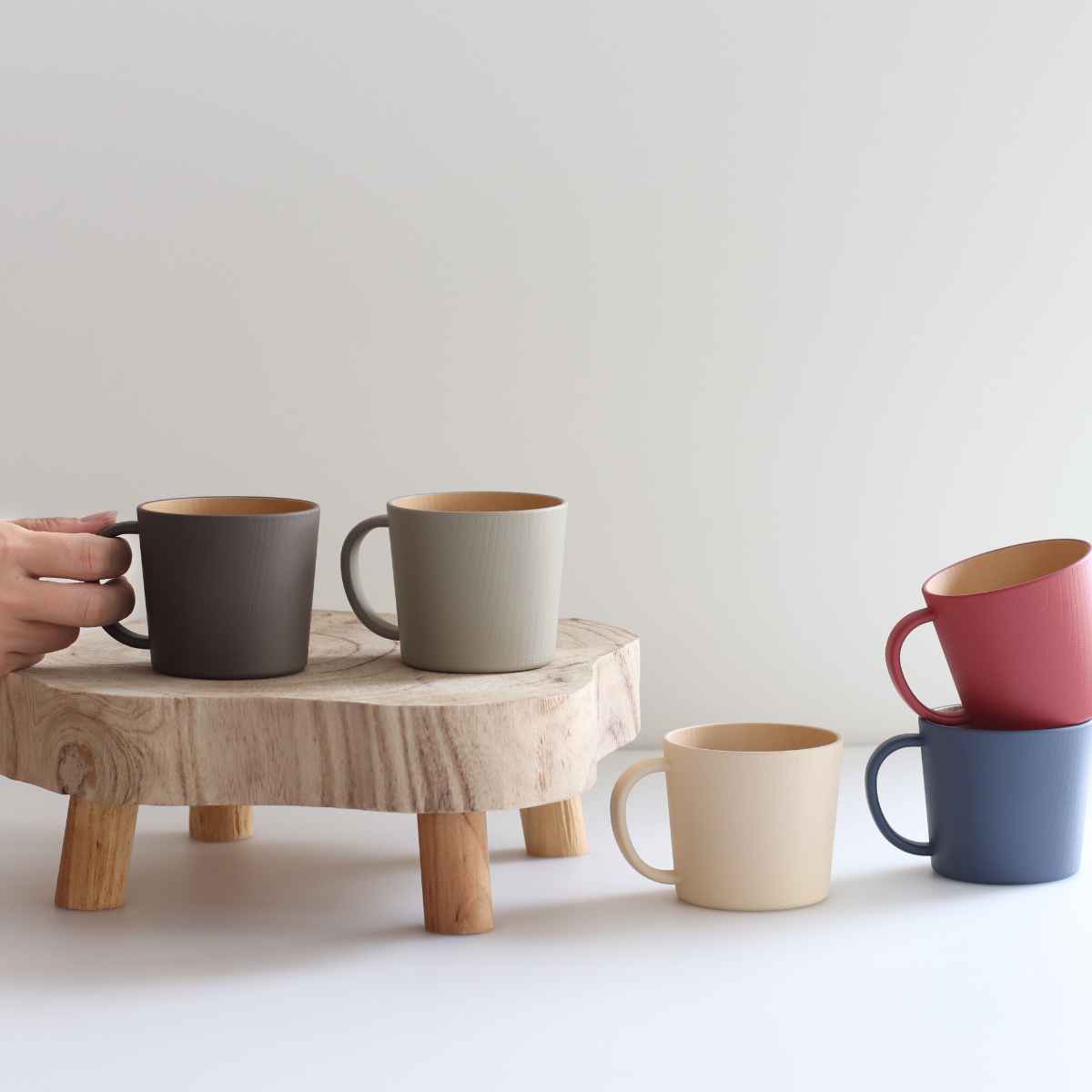 やさしい彩り キッズマグ るり色 同色3個セット （ キッズ 子ども 子供