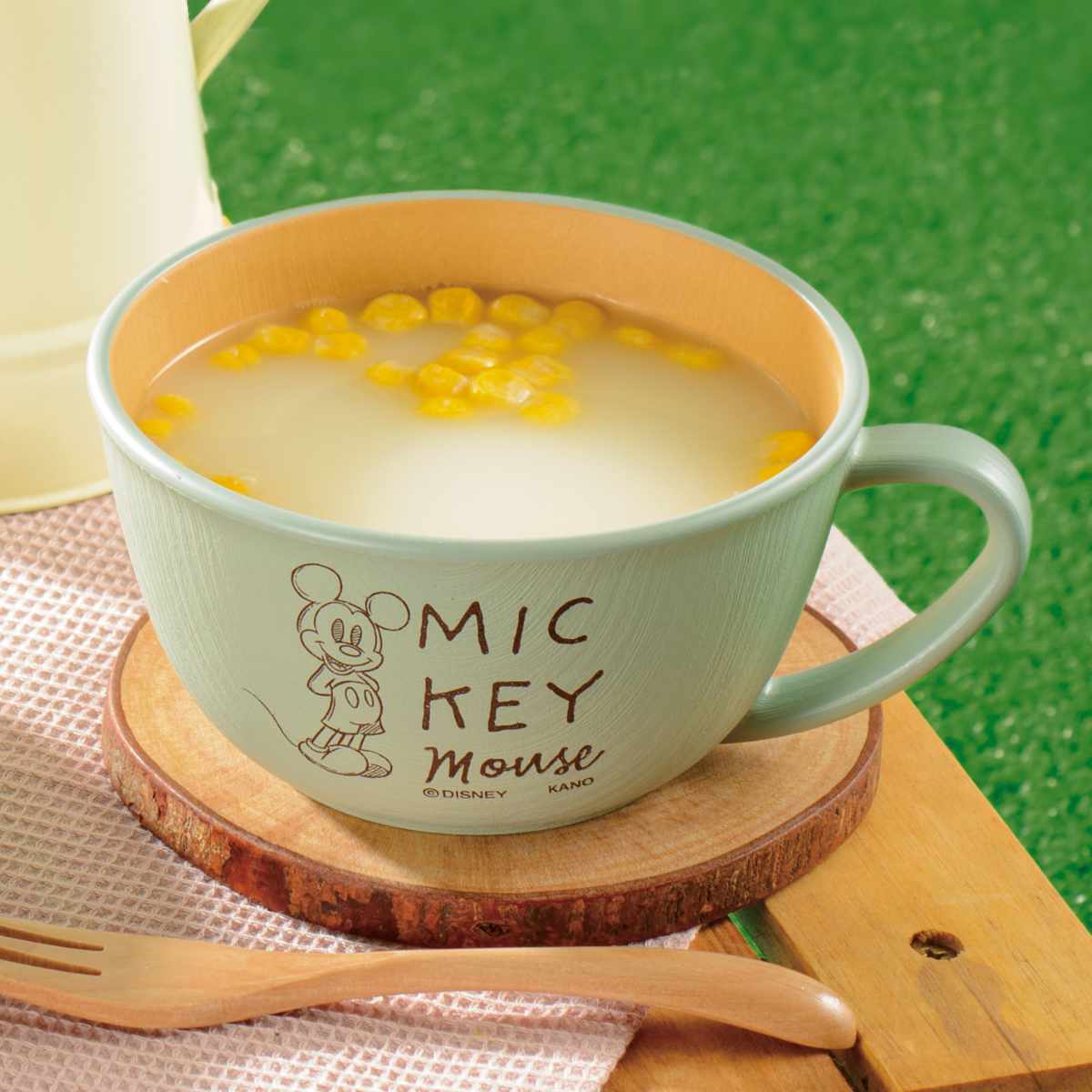カノー スープカップ mA 抗菌マグ ミッキーマウス （ BPAフリー 420ml