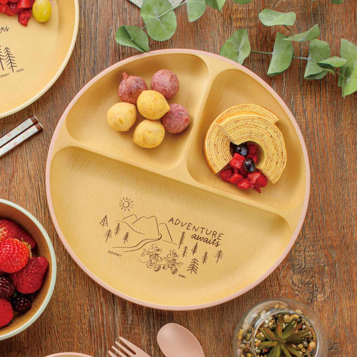 カノー プレート mA 抗菌 ランチプレート （ 25cm 日本製 電子レンジ