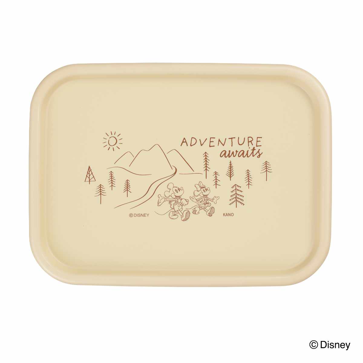 カノー トレー mA 抗菌 レンジ対応トレー S ミッキーマウス （ 日本製