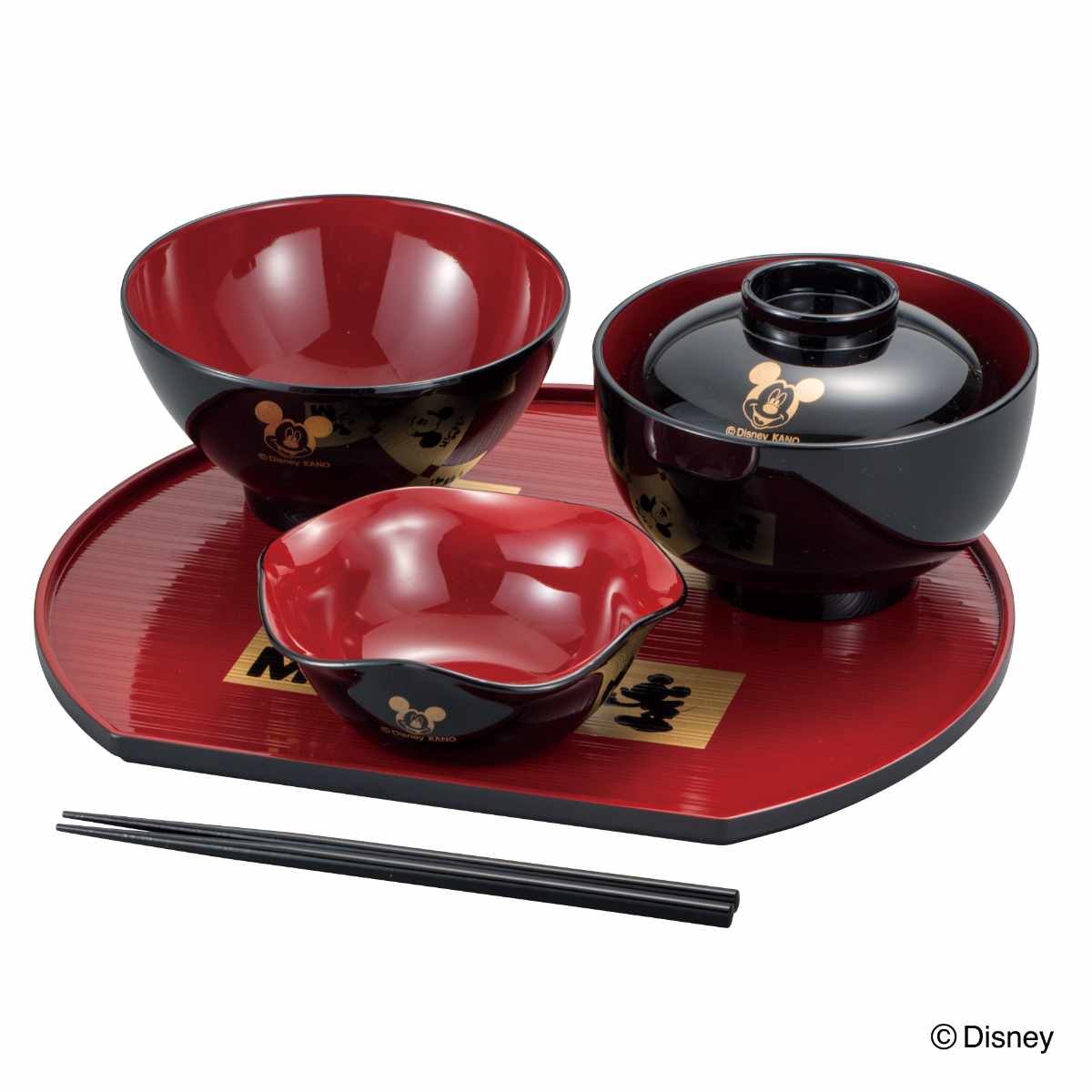 カノー お食い初め WA M ミッキーマウス （ 日本製 男の子 女の子 食器