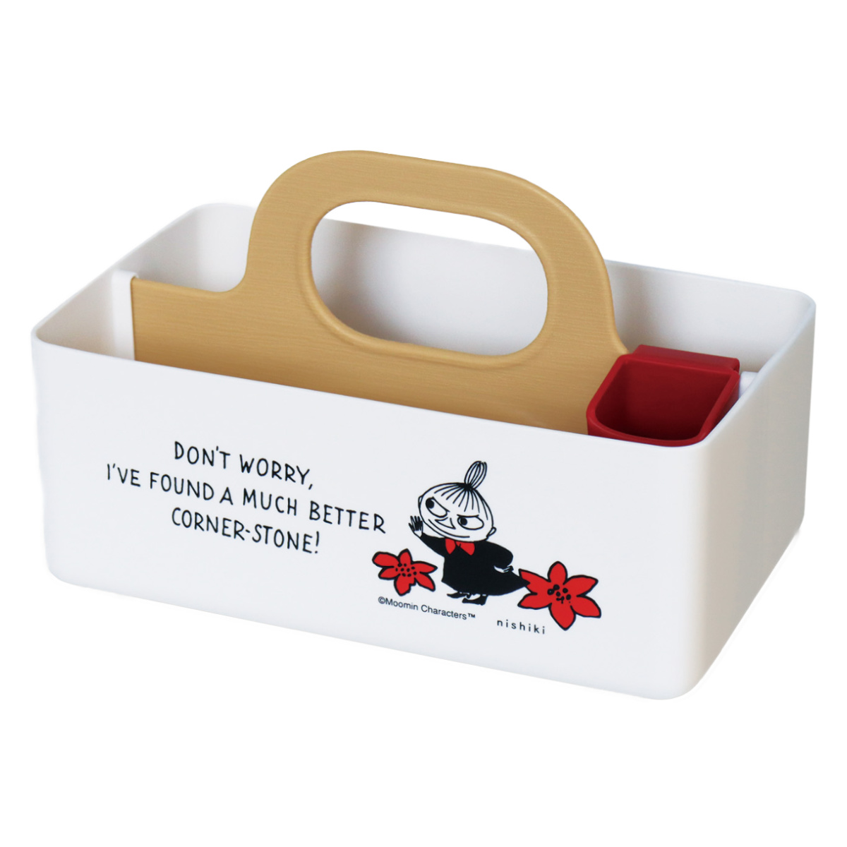 錦化成 収納ボックス ミニモッテケース ムーミン 小物入れ 幅20.7×奥行