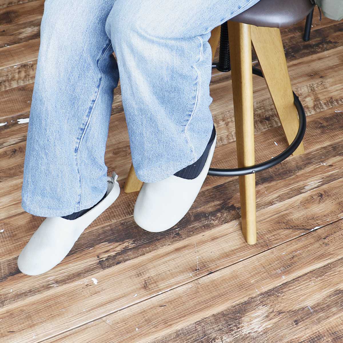 カウンターチェア 座面高62〜76.5cm Bar Stool Rasic （ 回転 高さ調節