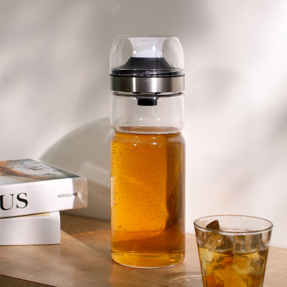 ティーボトル 1L Felio 耐熱ガラス （ 冷水筒 ピッチャー 水差し 麦茶