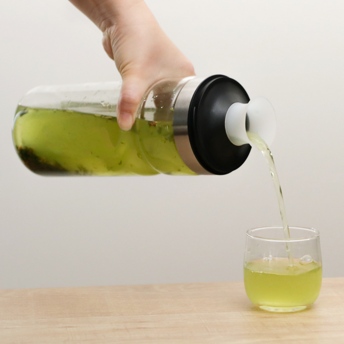 ティーボトル 1L Felio 耐熱ガラス （ 冷水筒 ピッチャー 水差し 麦茶