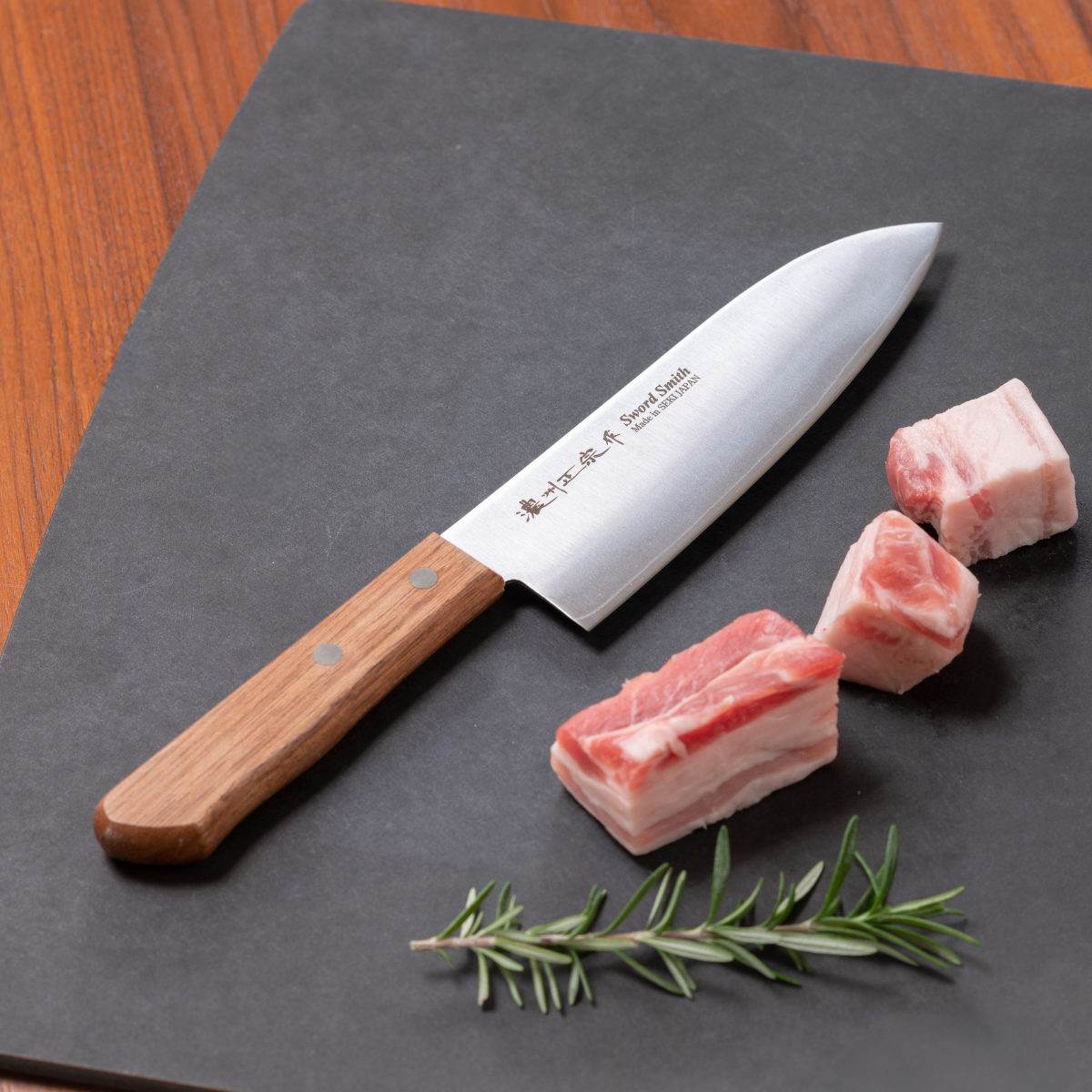 三徳包丁 16.5cm 本割込み 軽量 濃州正宗作 日本製 （ 包丁 料理包丁