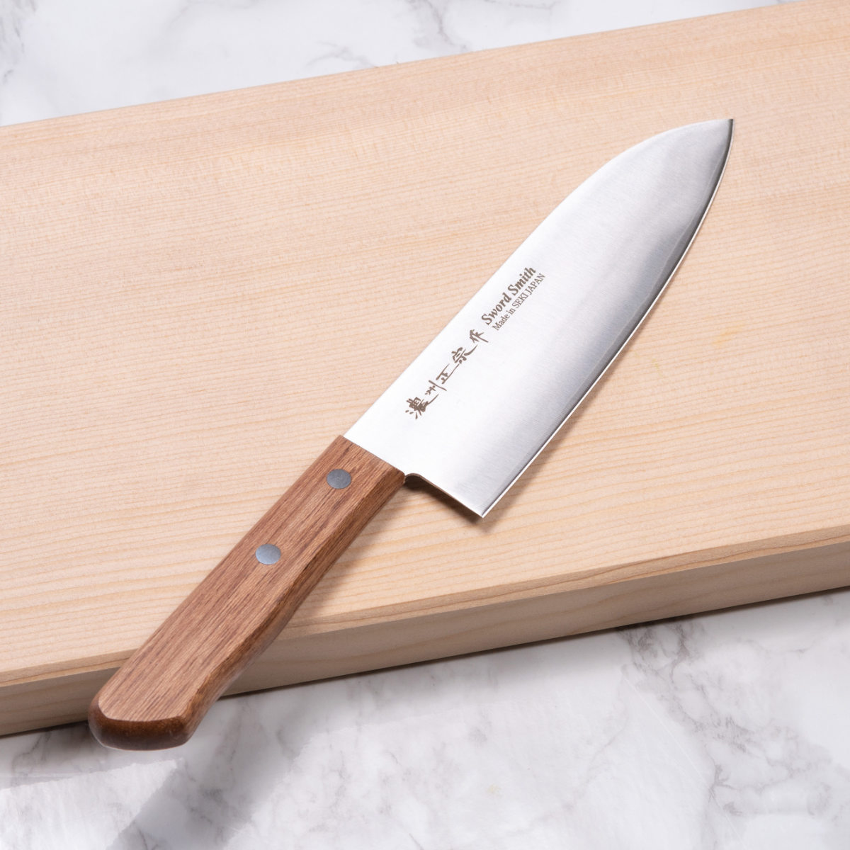 三徳包丁 16.5cm 本割込み 軽量 濃州正宗作 日本製 （ 包丁 料理包丁