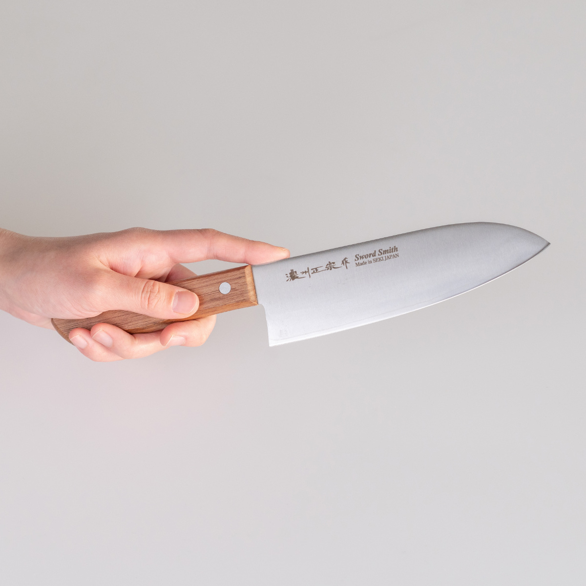 三徳包丁 16.5cm 本割込み 軽量 濃州正宗作 日本製 （ 包丁 料理包丁