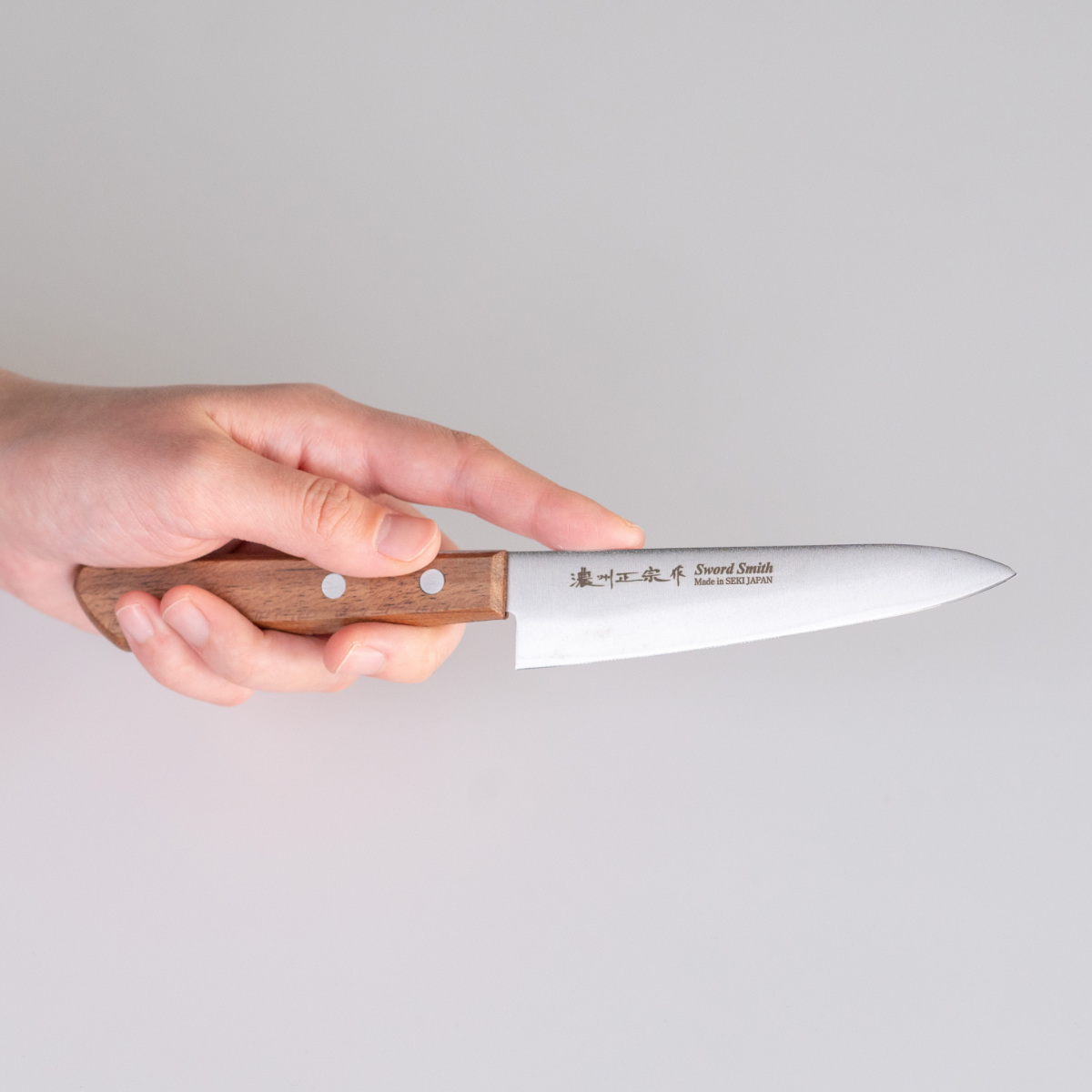 ペティナイフ 12cm 本割込み 軽量 濃州正宗作 日本製 （ 包丁 果物包丁