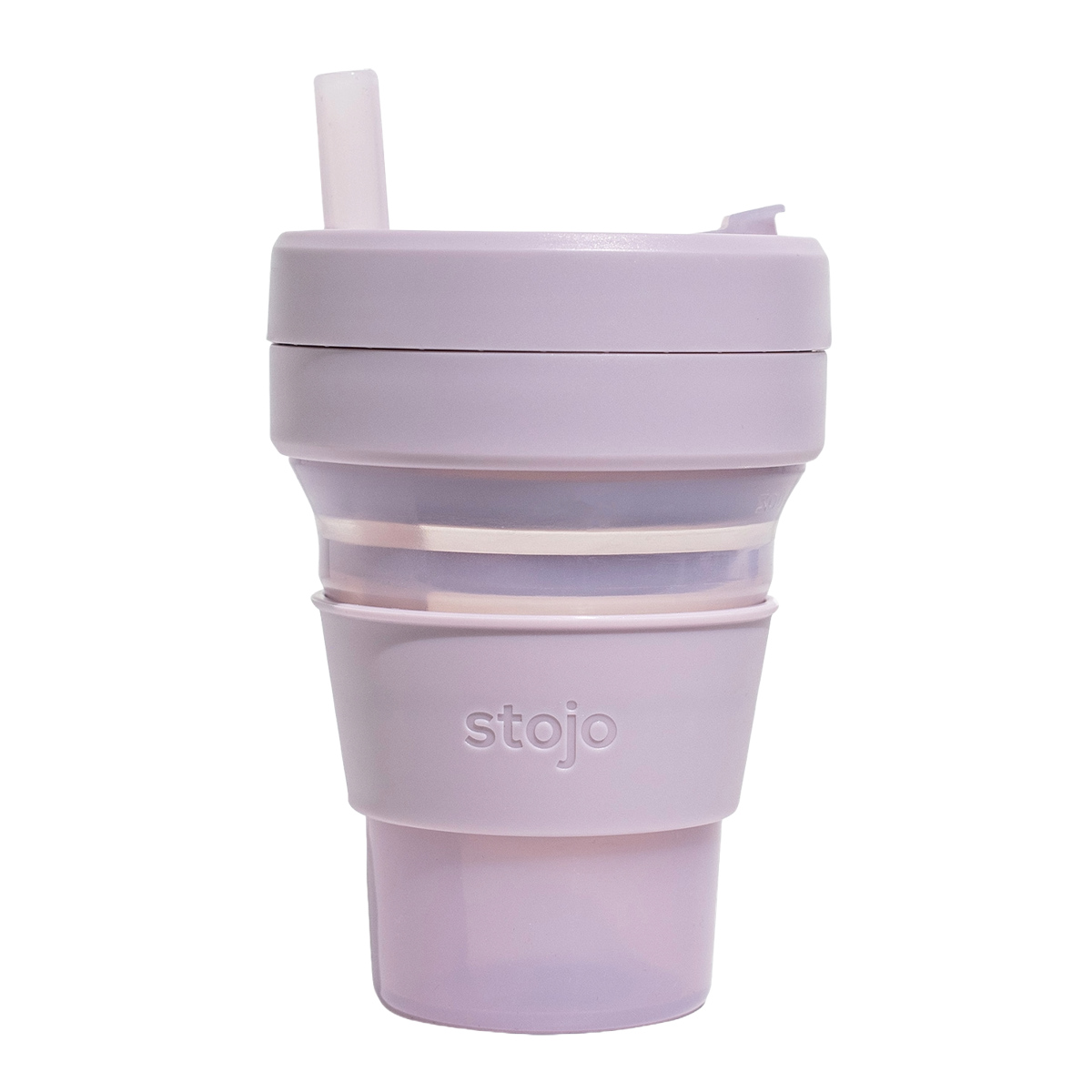 stojo タンブラー 470ml 折りたたみ 半透明 BIGGIE Jelly