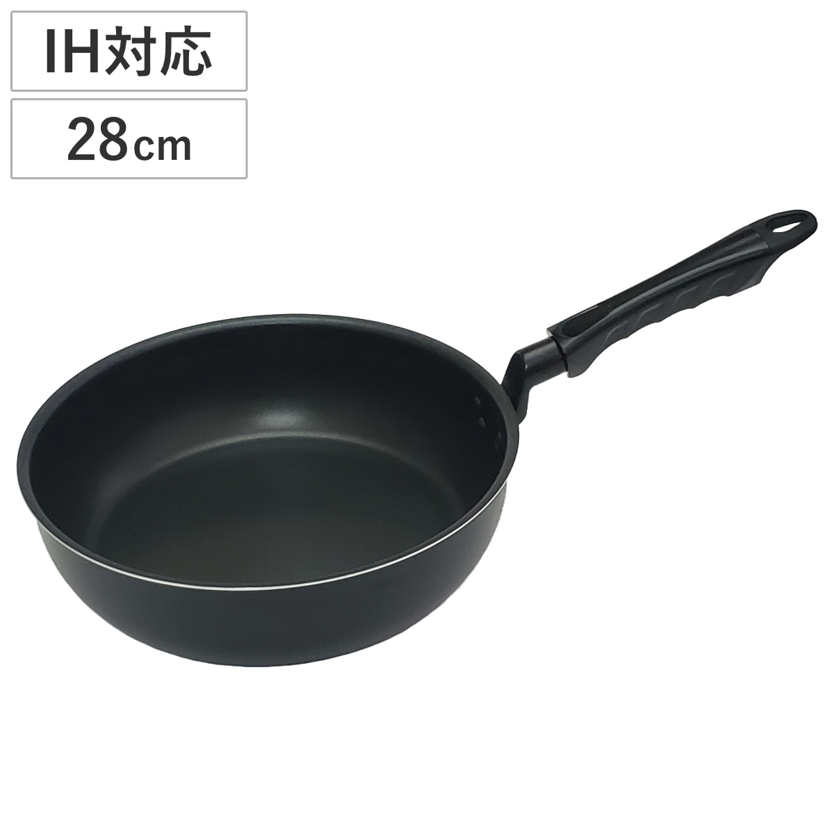 谷口金属工業 フライパン 20cm 深型 メモリ付き （ IH対応 ガス火対応