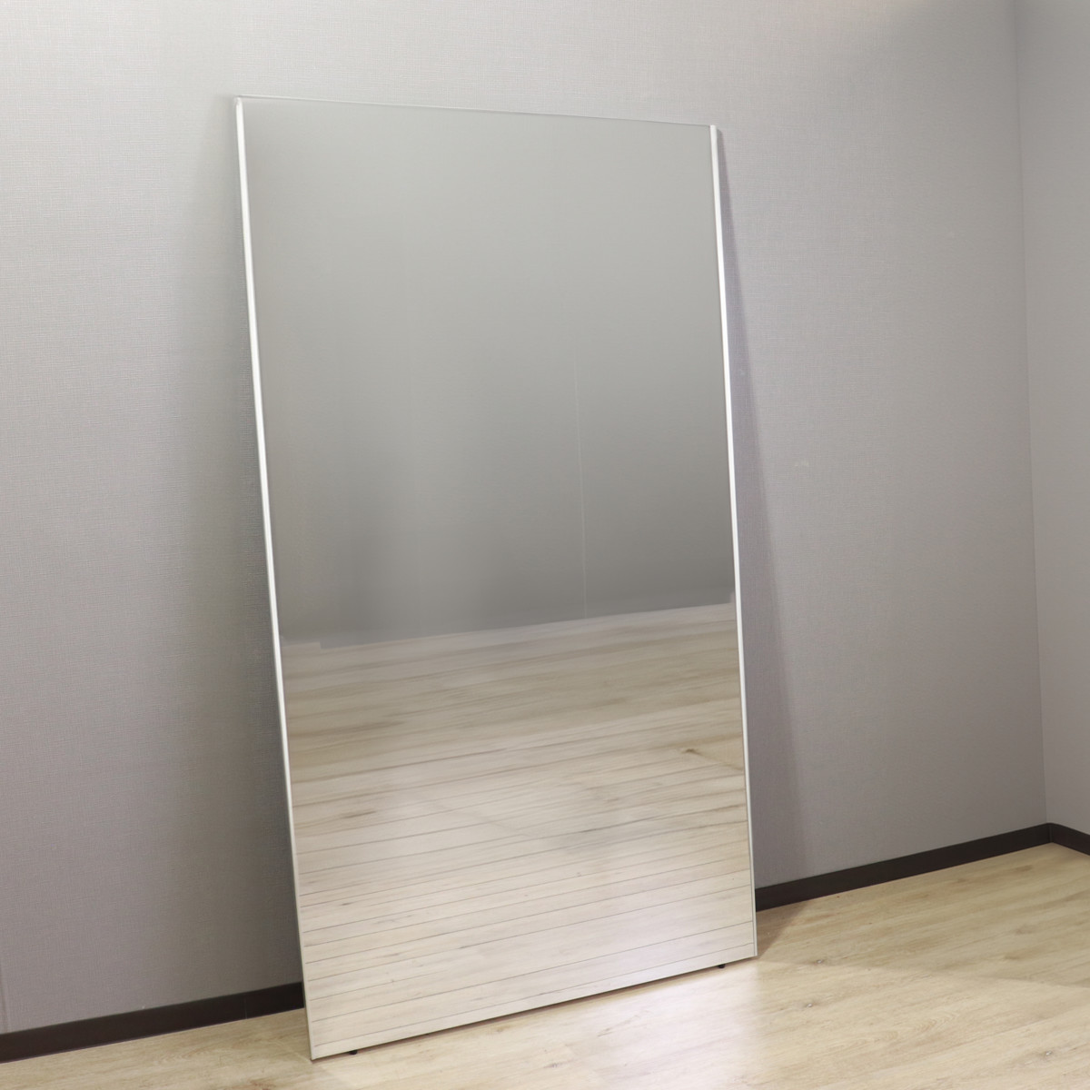 ウォールミラー 立てかけ 100×180cm 軽くて割れないミラー （ 全身 鏡
