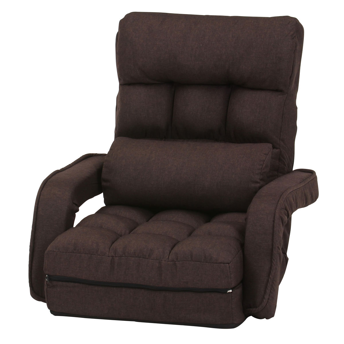 不二貿易 座椅子 コンパクト 折りたたみ 4way （ フロアソファ