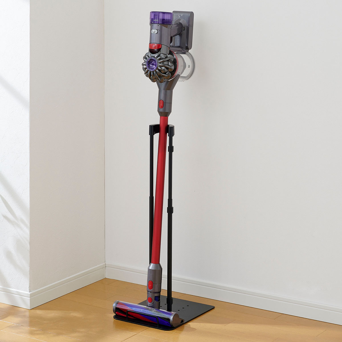 クリーナースタンド 立て掛けタイプ スティッククリーナー対応 （ 掃除