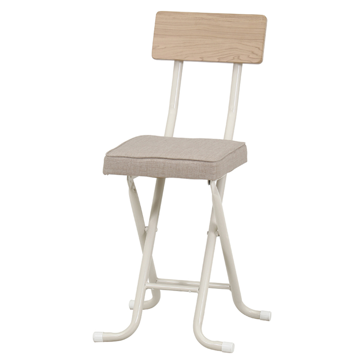 折りたたみ椅子 ベージュ 折り畳み椅子 背付き 1個 楽天市場】チェア 折りたたみ椅子 コンパクト 軽量 完成品 折り畳み