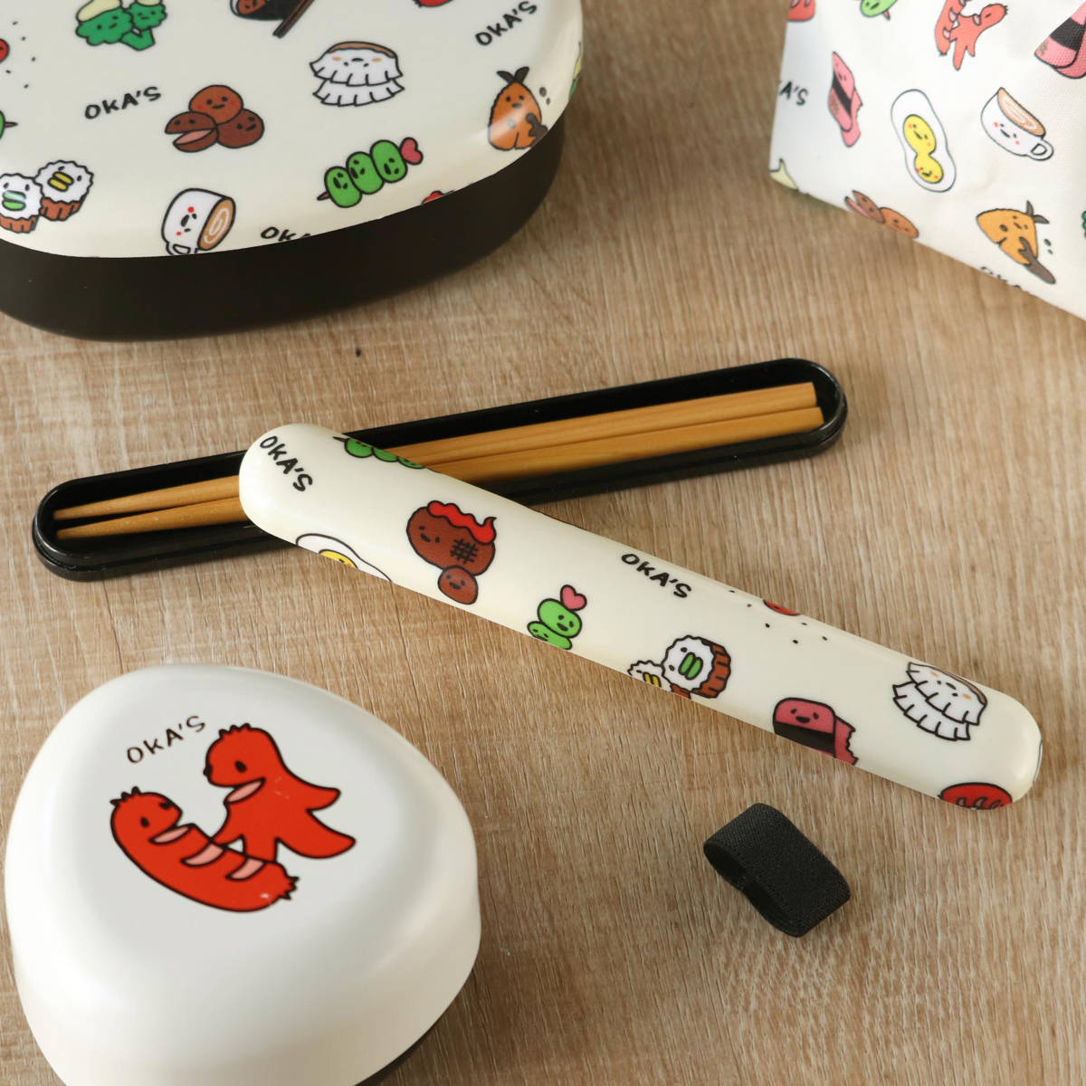 HAKOYA 箸箱セット 布貼18.0布貼箸箱セット OKA'S ( 箸&箸箱セット HAKOYA 箸箱セット 布貼18.0布貼箸箱セット OKA'S ( 箸&箸箱セット