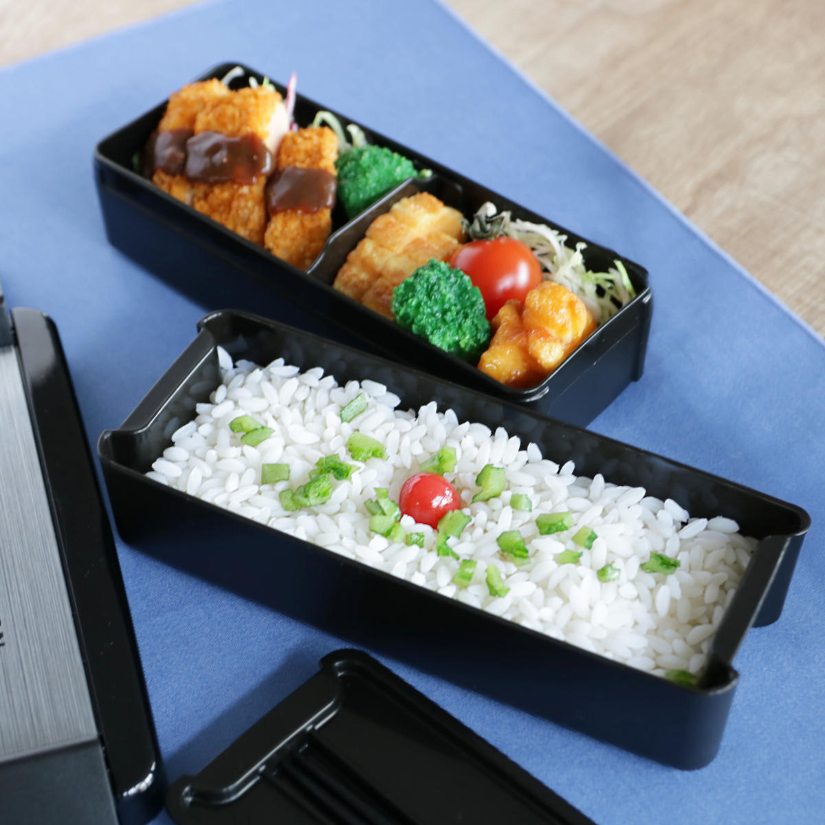 弁当箱 680ml 2段 イージーケアランチボックス （ お弁当箱 パッキン