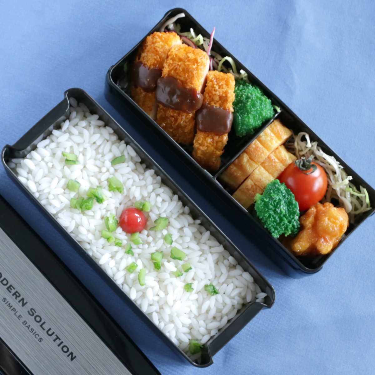 弁当箱 680ml 2段 イージーケアランチボックス （ お弁当箱 パッキン