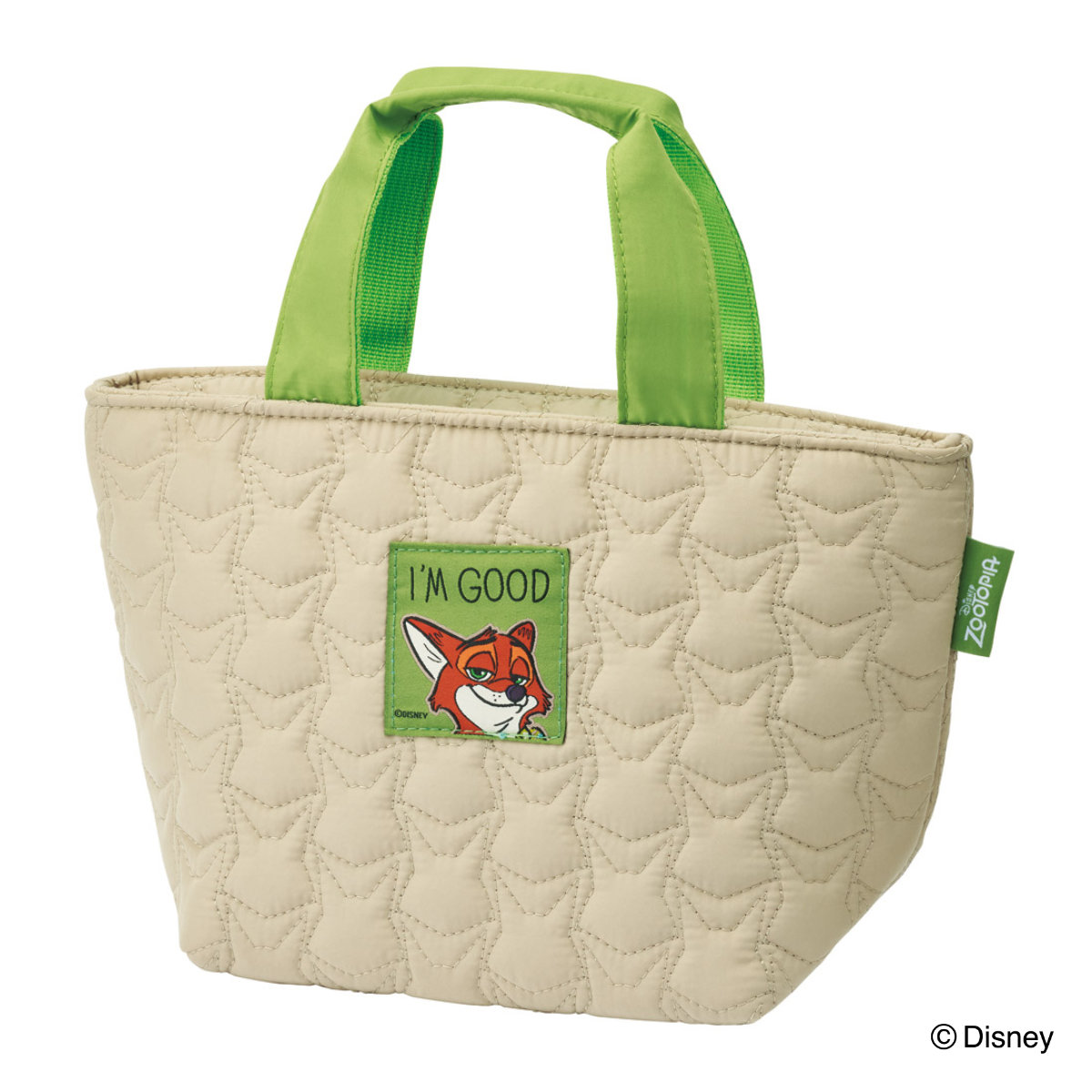 スケーター ランチバッグ キルティング生地ランチバッグ ズートピア