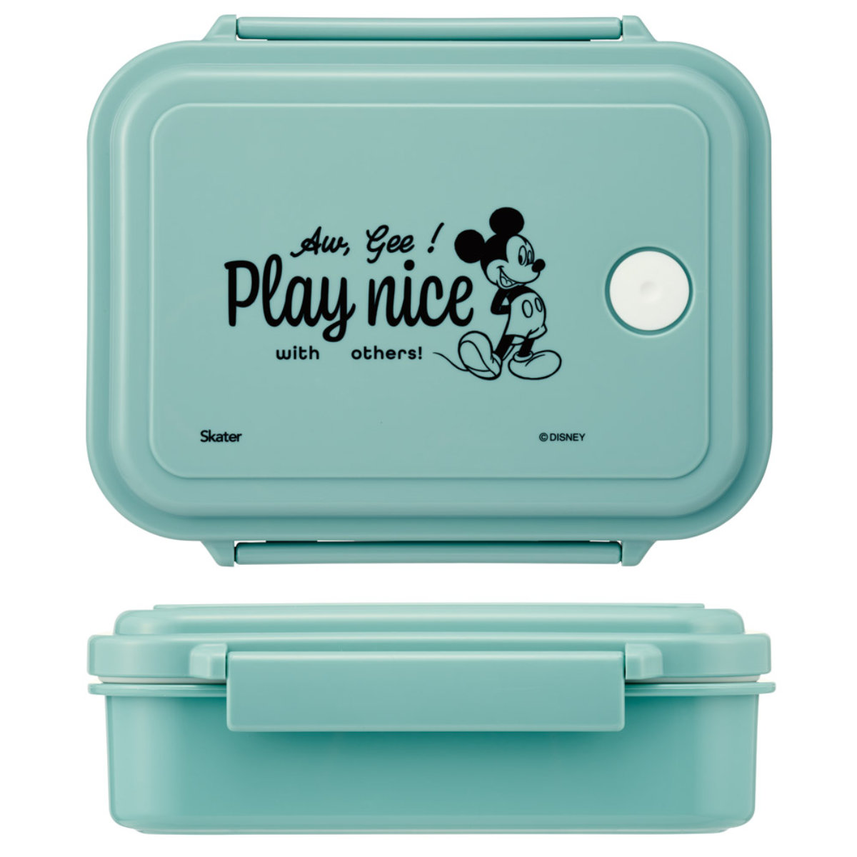 スケーター 弁当箱 500ml 1段 スチーム式ランチBOX ミッキーマウス