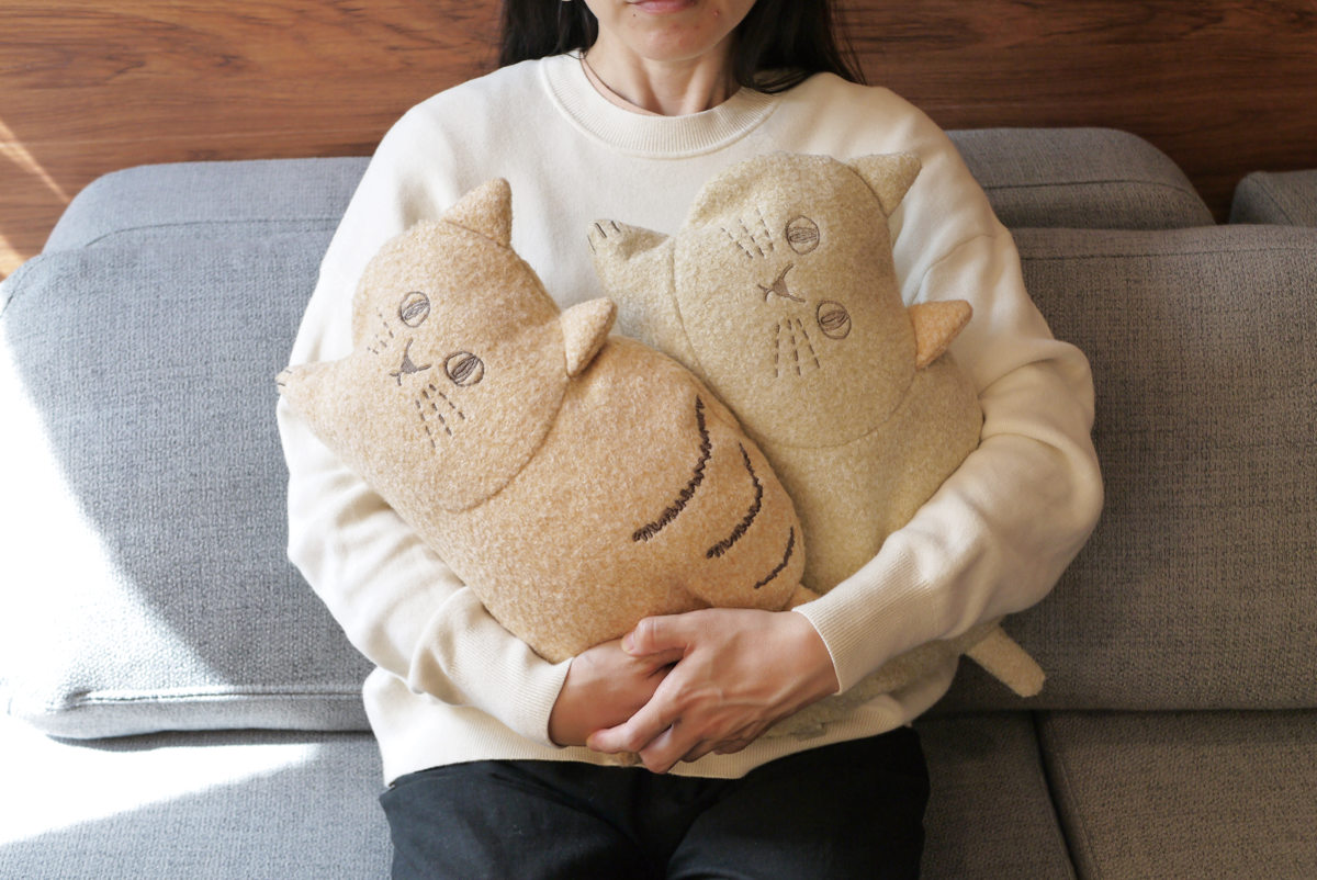TeaLife（ティーライフ） ブランケット インクッション にゃふにゃふ