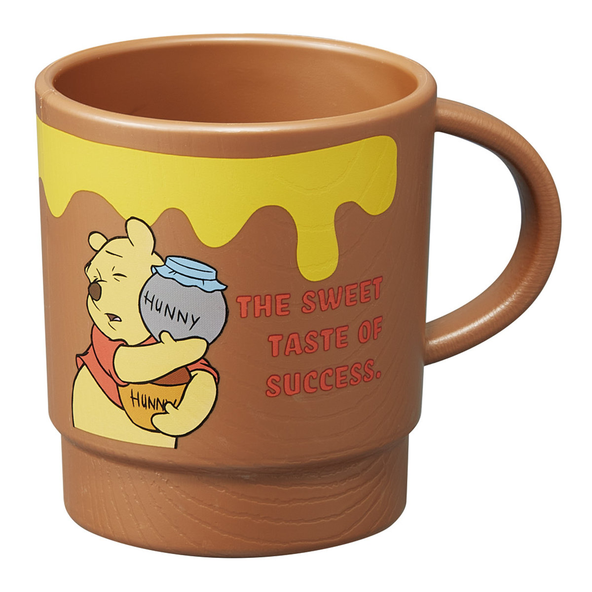 スケーター コップ 340ml 木目スタッキングコップ プーファニー