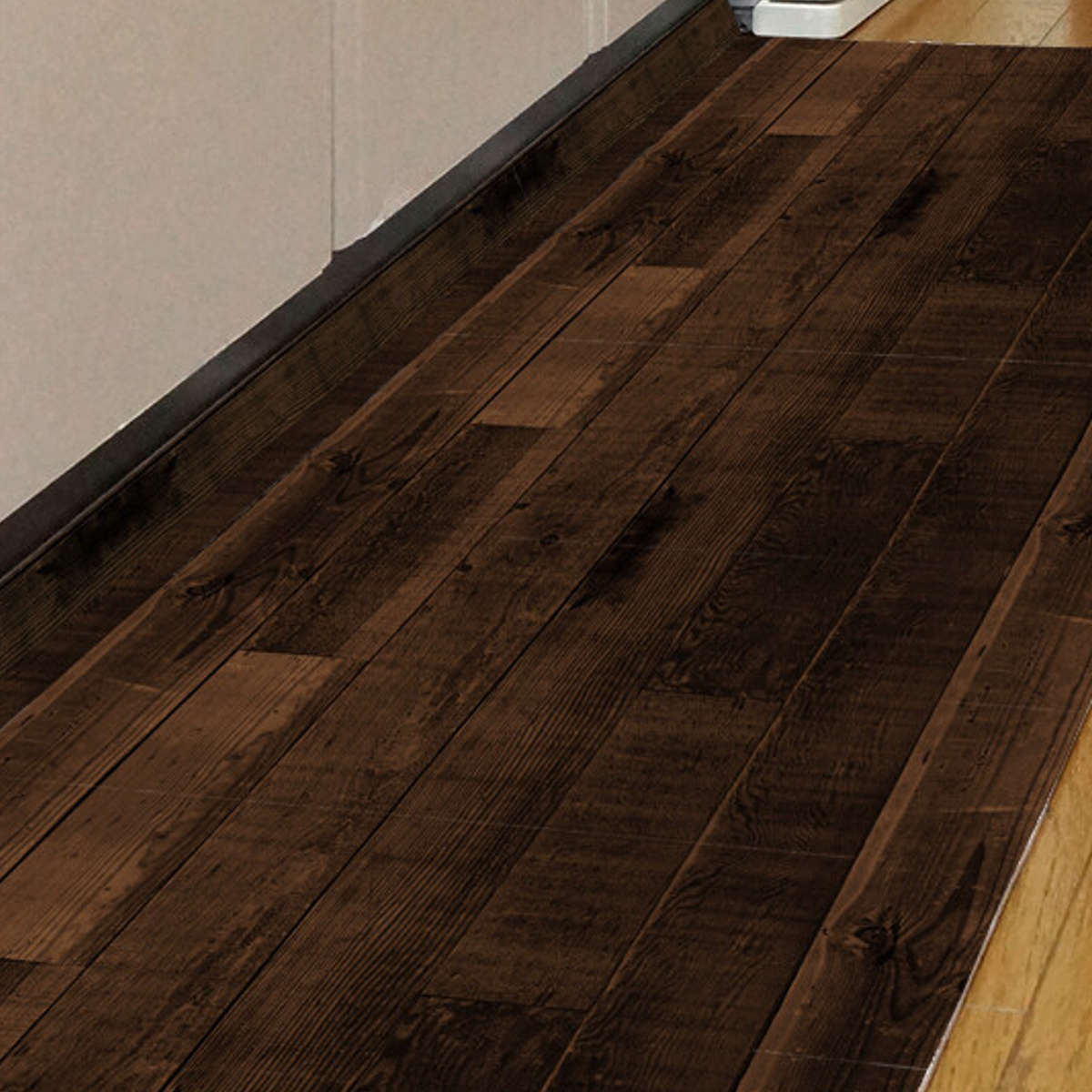 キッチンマット 木目調 L字型 57×180c...の詳細画像4