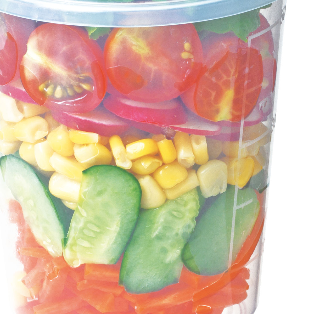 サンコープラスチック 保存容器 600ml エブリーパック NO.2 深型