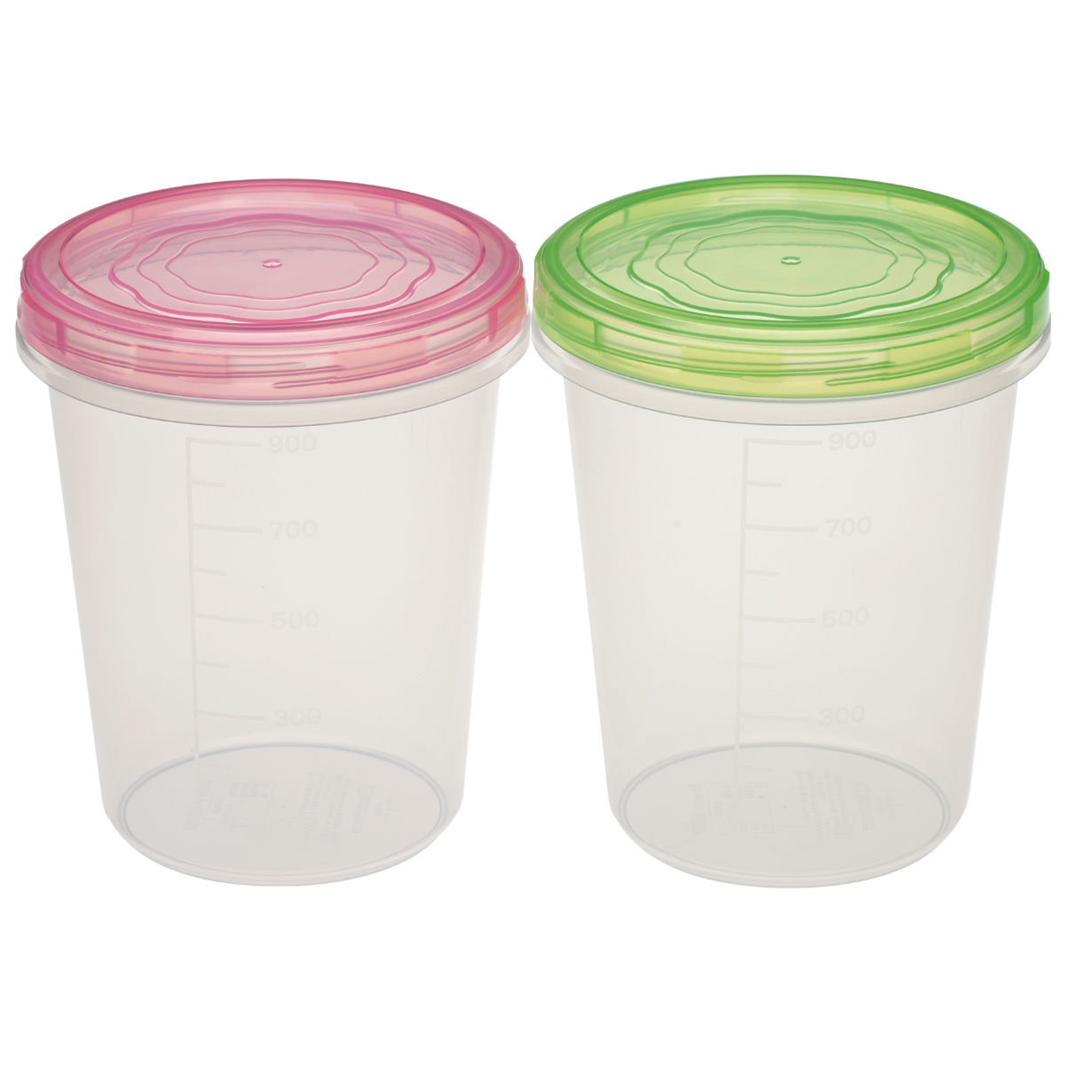 サンコープラスチック 保存容器 1L エブリーパック NO.3 深型 2個入り