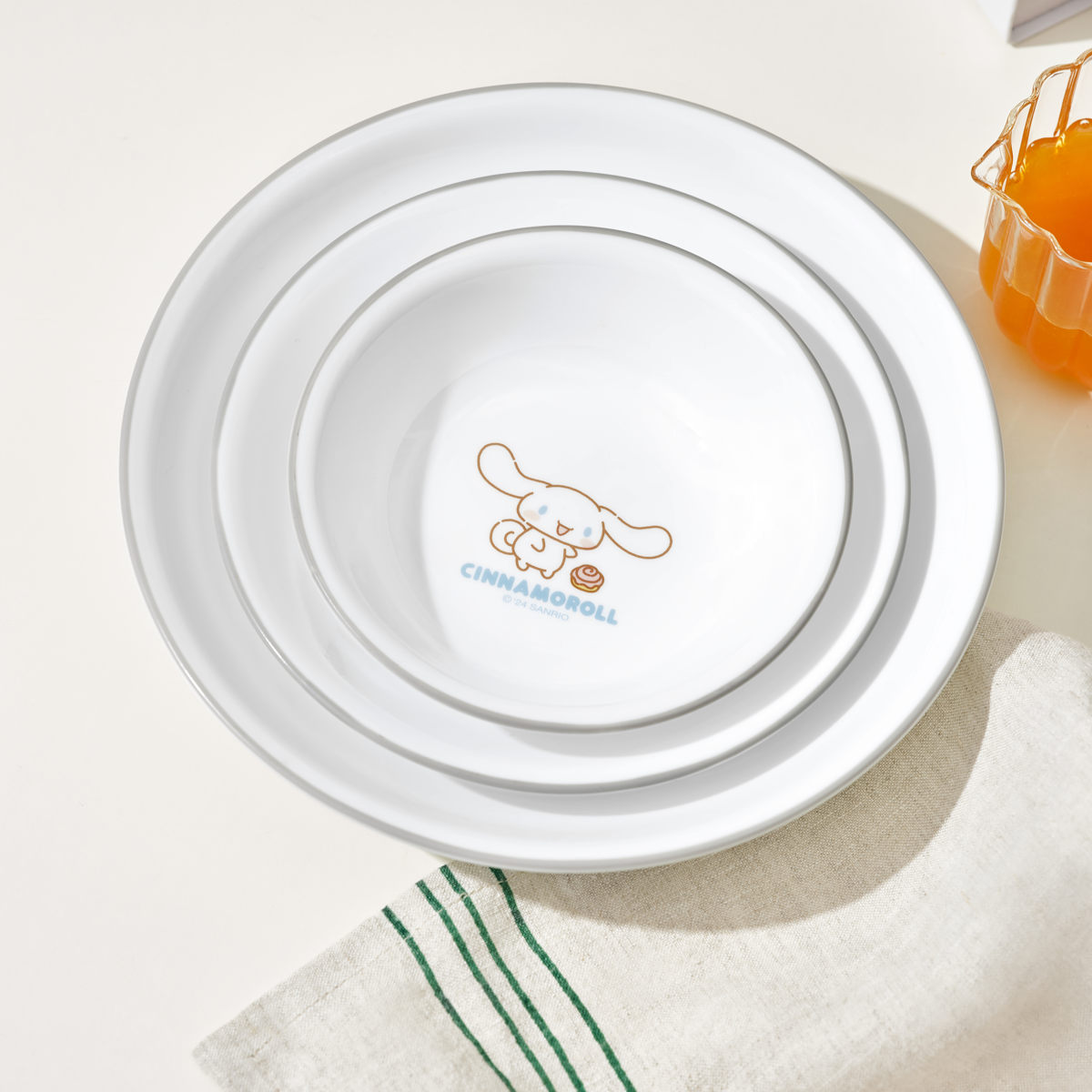 パール金属 ボウル 13.5cm CORELLE コレール シナモロール 小 （ 強化