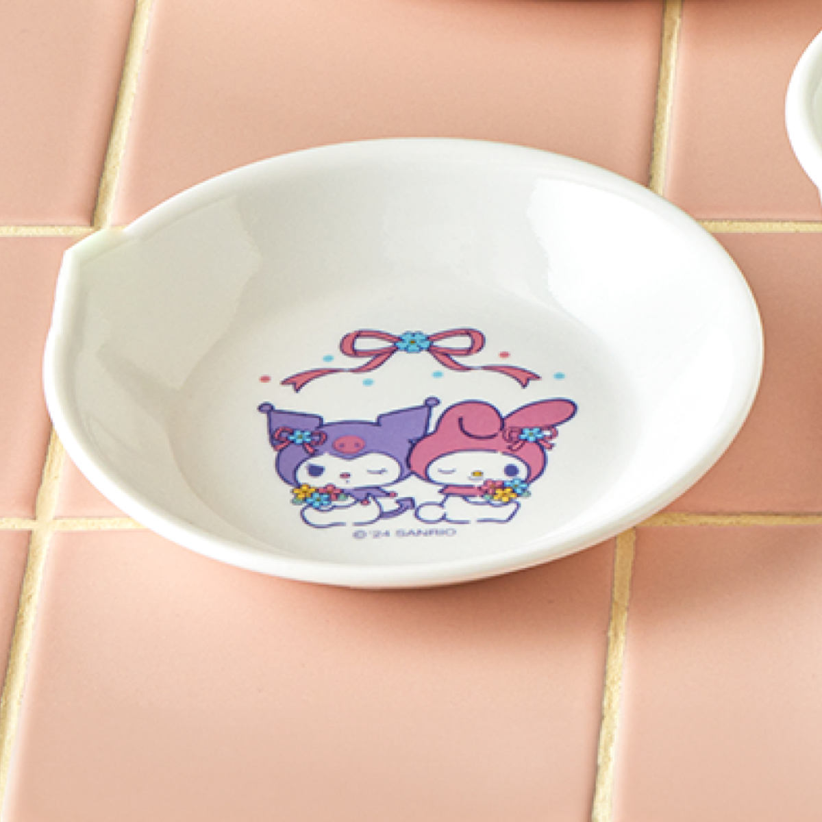 パール金属 プレート 12cm CORELLE コレールマイメロディ＆クロミ ミニ