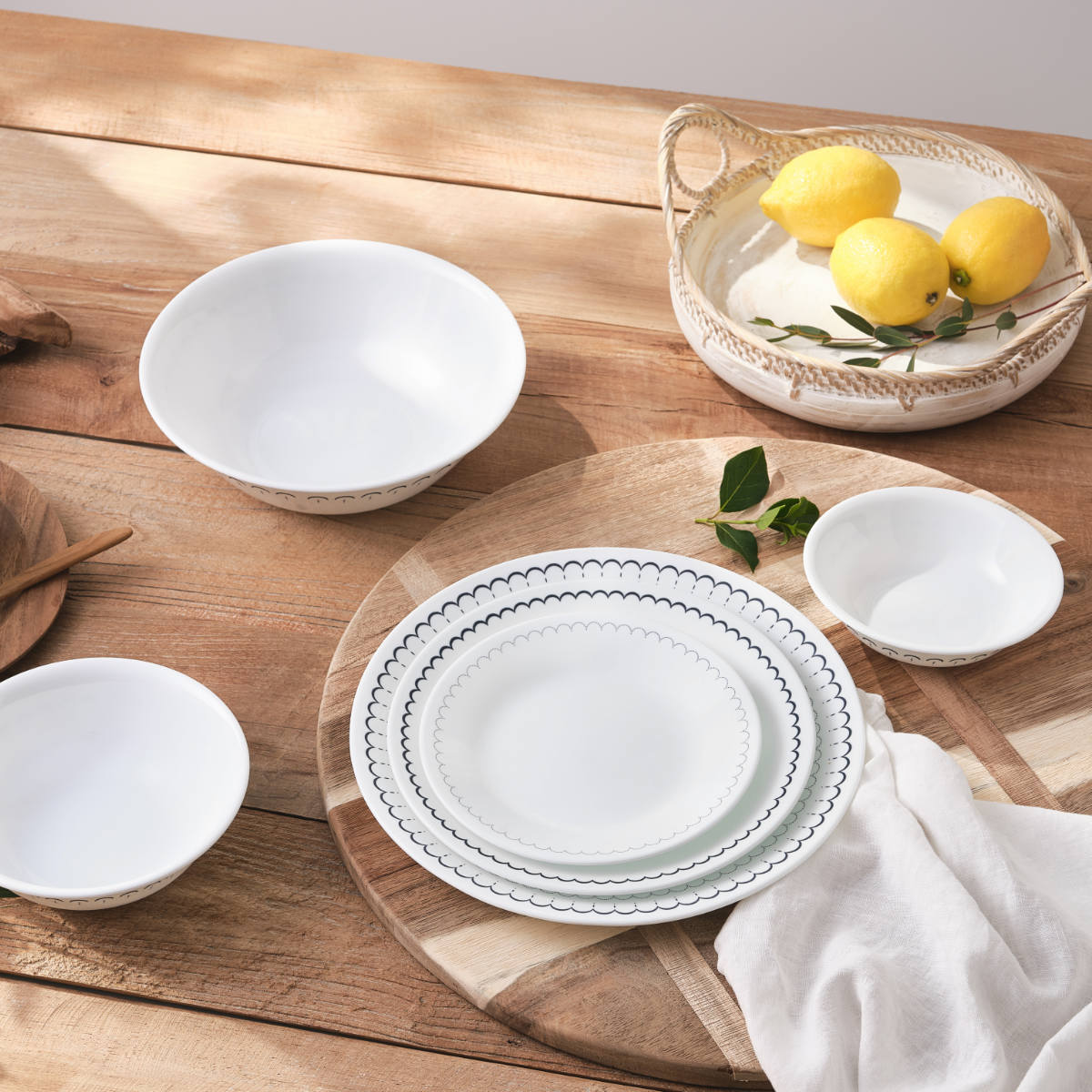 コレール　大皿 CORELLE（コレール） プレート 26cm CORELLE カスピアンレース 大皿