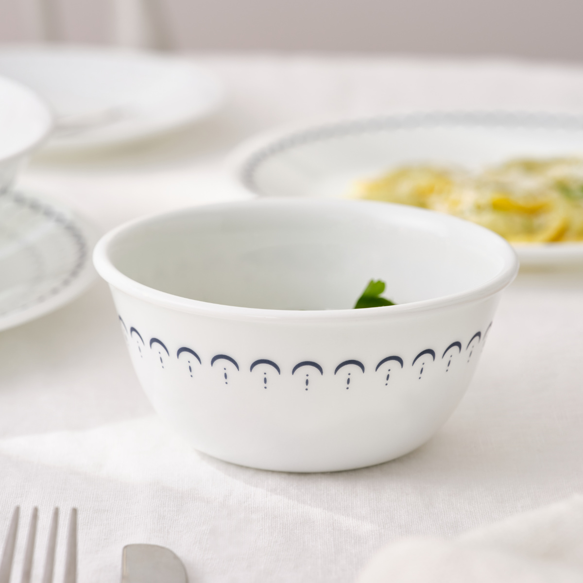 コレール ボウル 12.5cm CORELLE カスピアンレース 多様ボウル