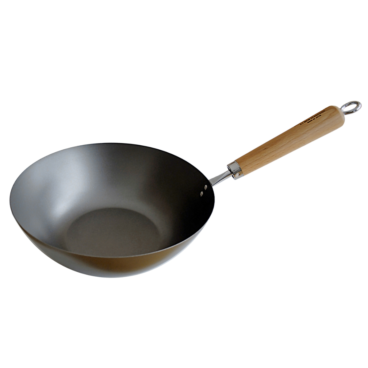 中華鍋 27cm IH対応 ロクサン 63 Tsubame 窒化鉄フライパン 日本製