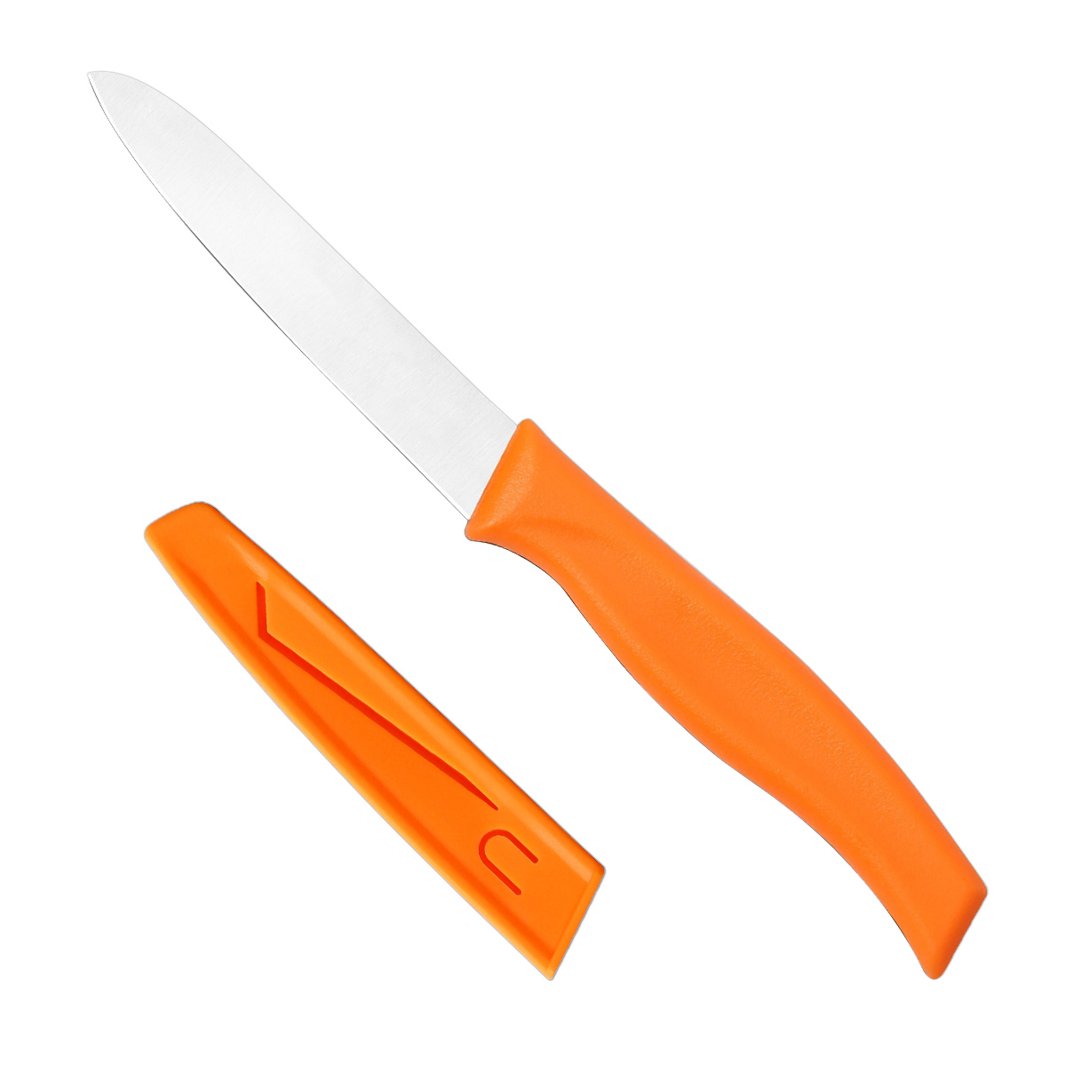 富士カトラリー ペティナイフ 10cm サヤ付き包丁 イロイロ