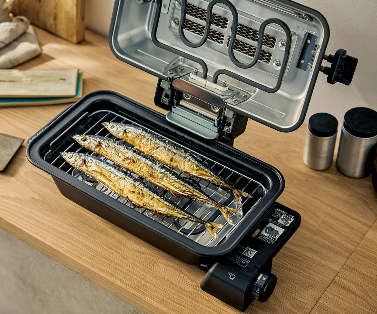 象印（ZOJIRUSHI） マルチロースター 魚取り器付き 丸洗いOK メーカー